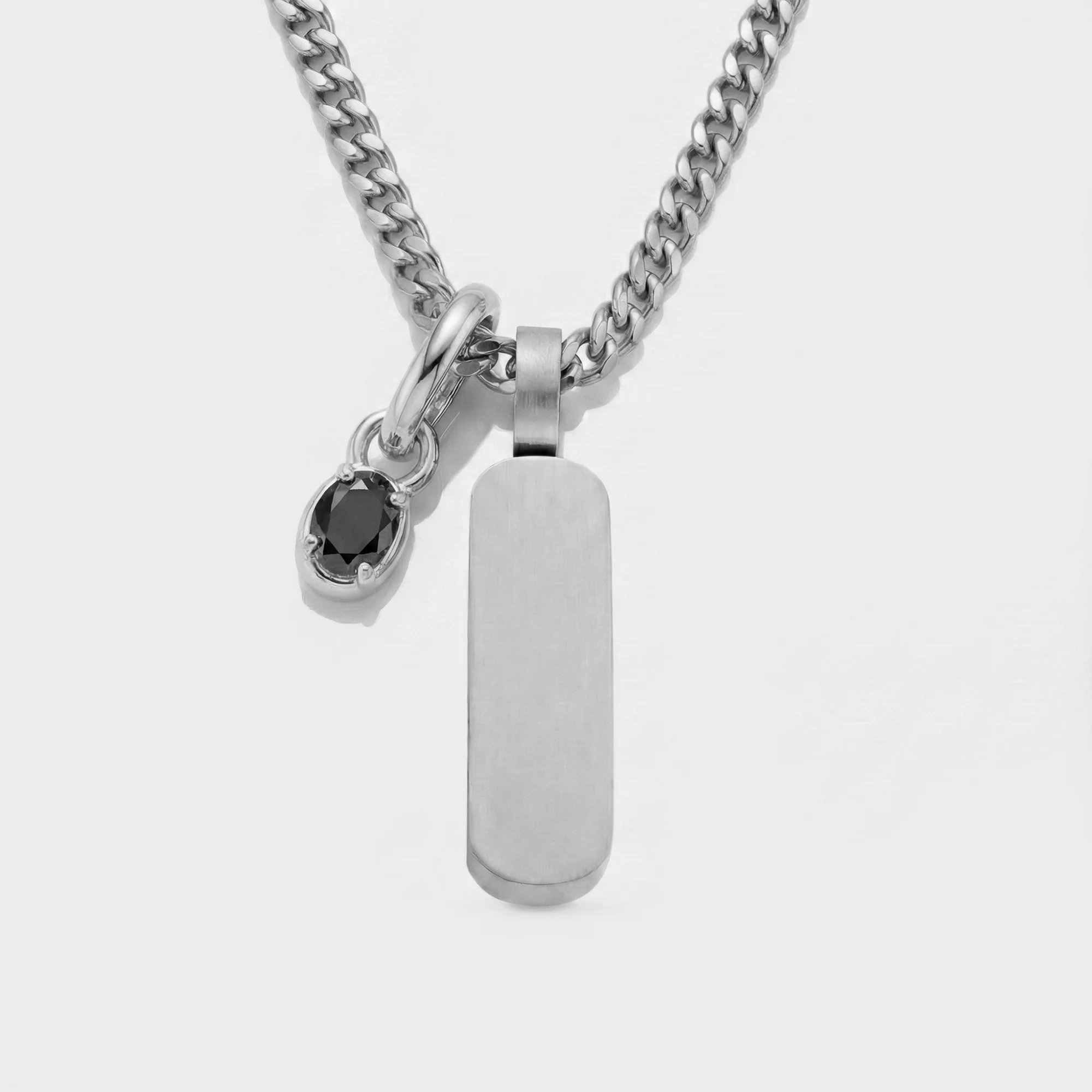Build Your Own Pendant (Silver) | Onyx Stone - Image 67