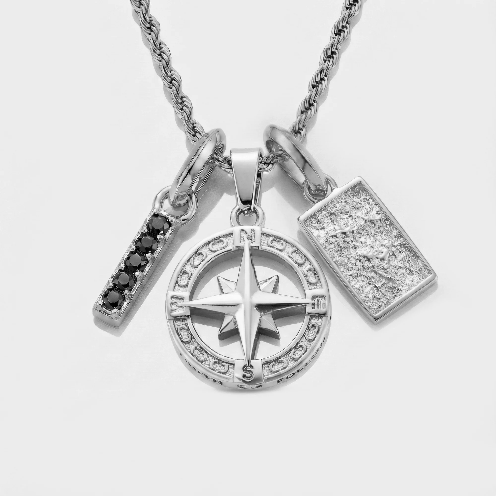Build Your Own Pendant (Silver) | Onyx Stone - Image 75