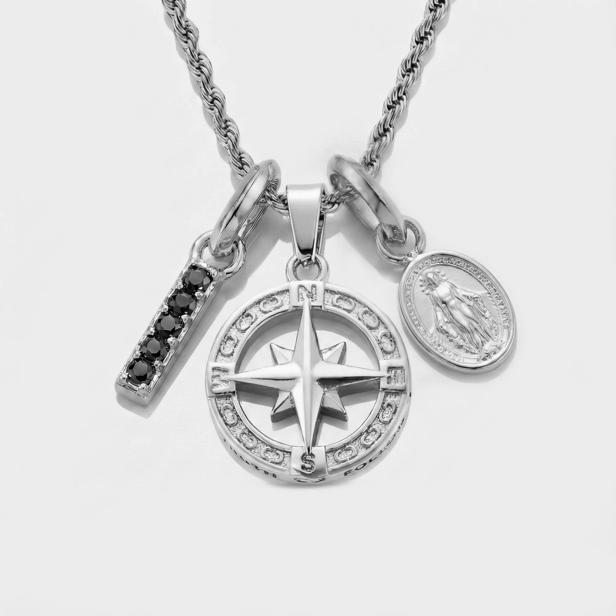 Build Your Own Pendant (Silver) | Onyx Stone - Image 76