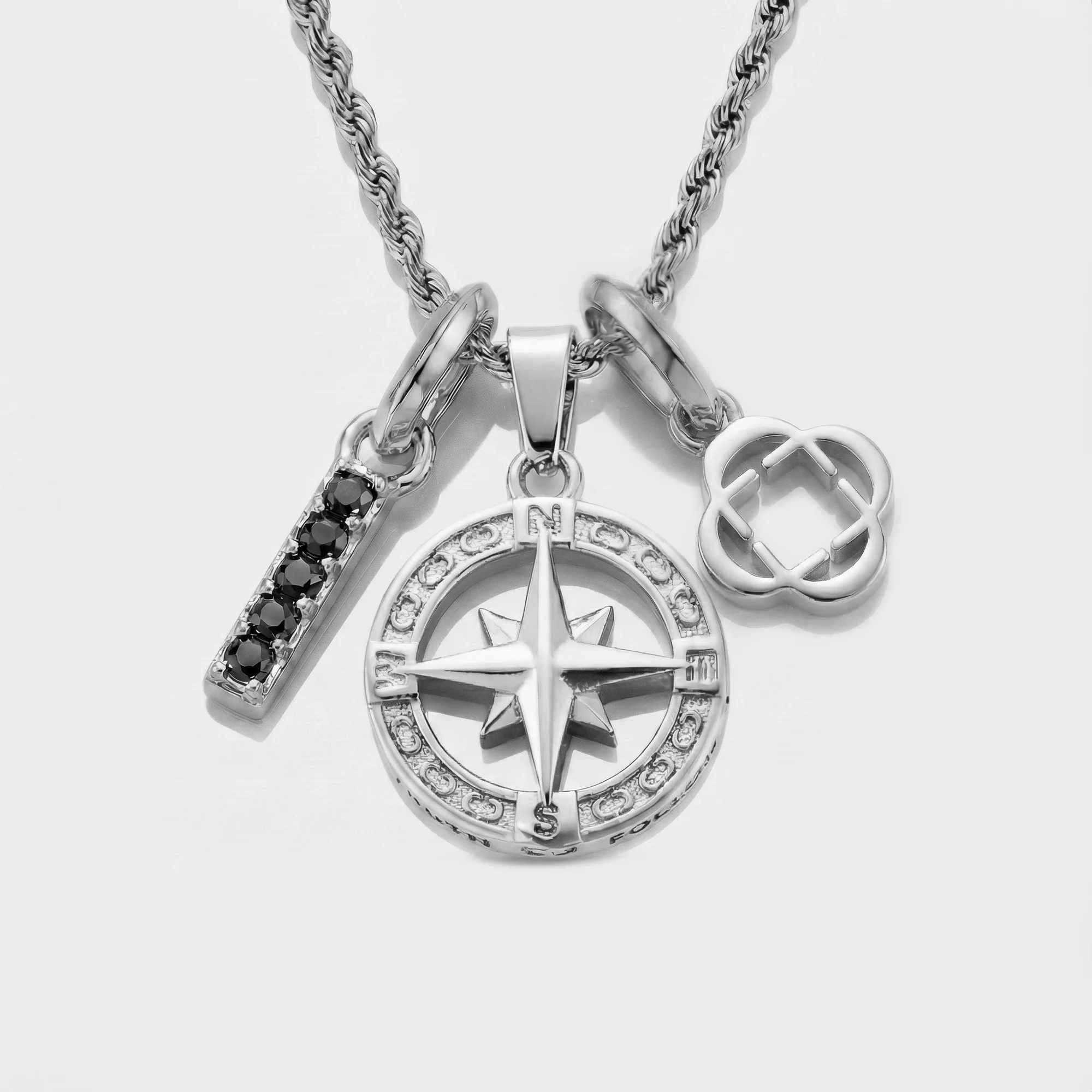 Build Your Own Pendant (Silver) | Onyx Stone - Image 78