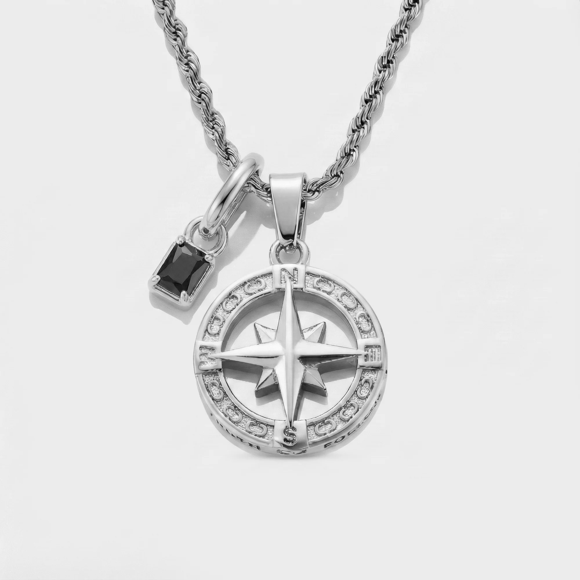 Build Your Own Pendant (Silver) | Onyx Stone - Image 79