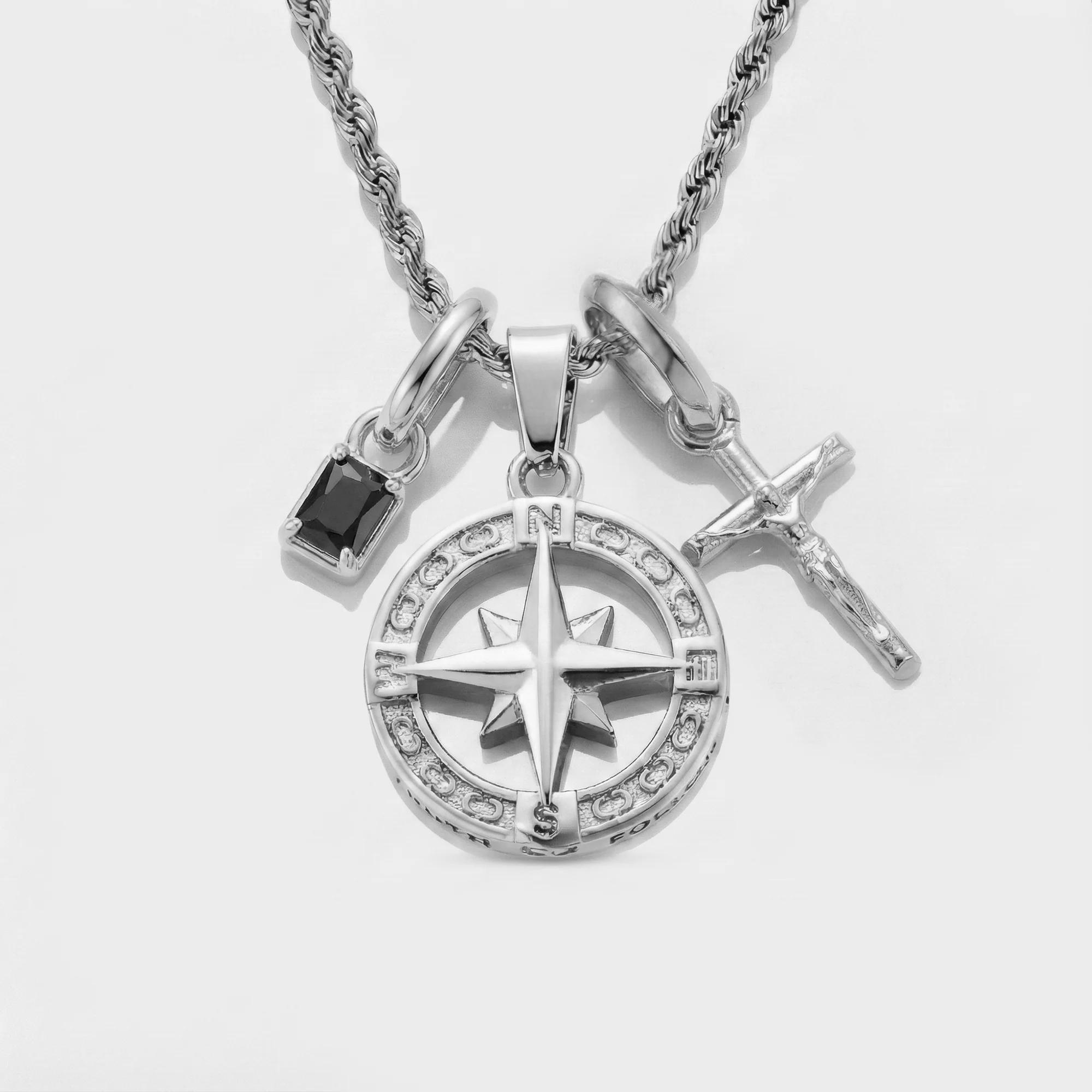 Build Your Own Pendant (Silver) | Onyx Stone - Image 80