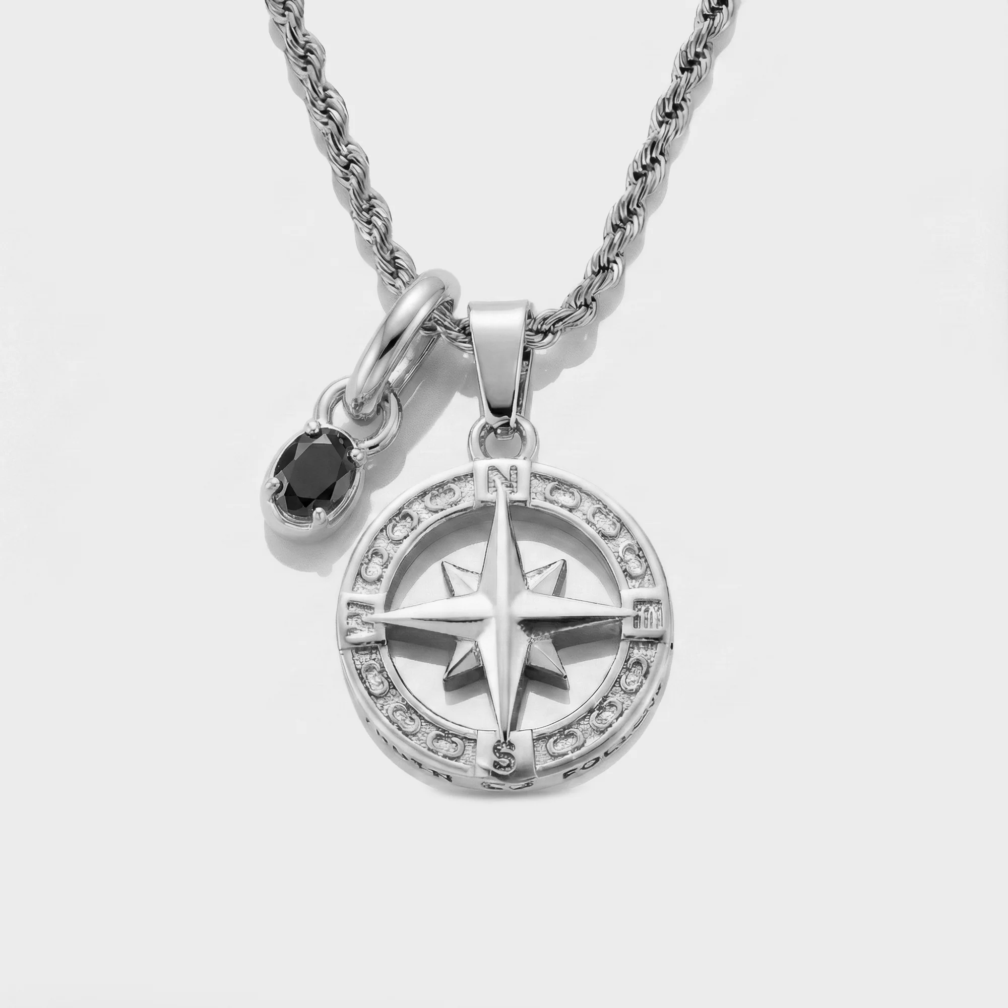 Build Your Own Pendant (Silver) | Onyx Stone - Image 85
