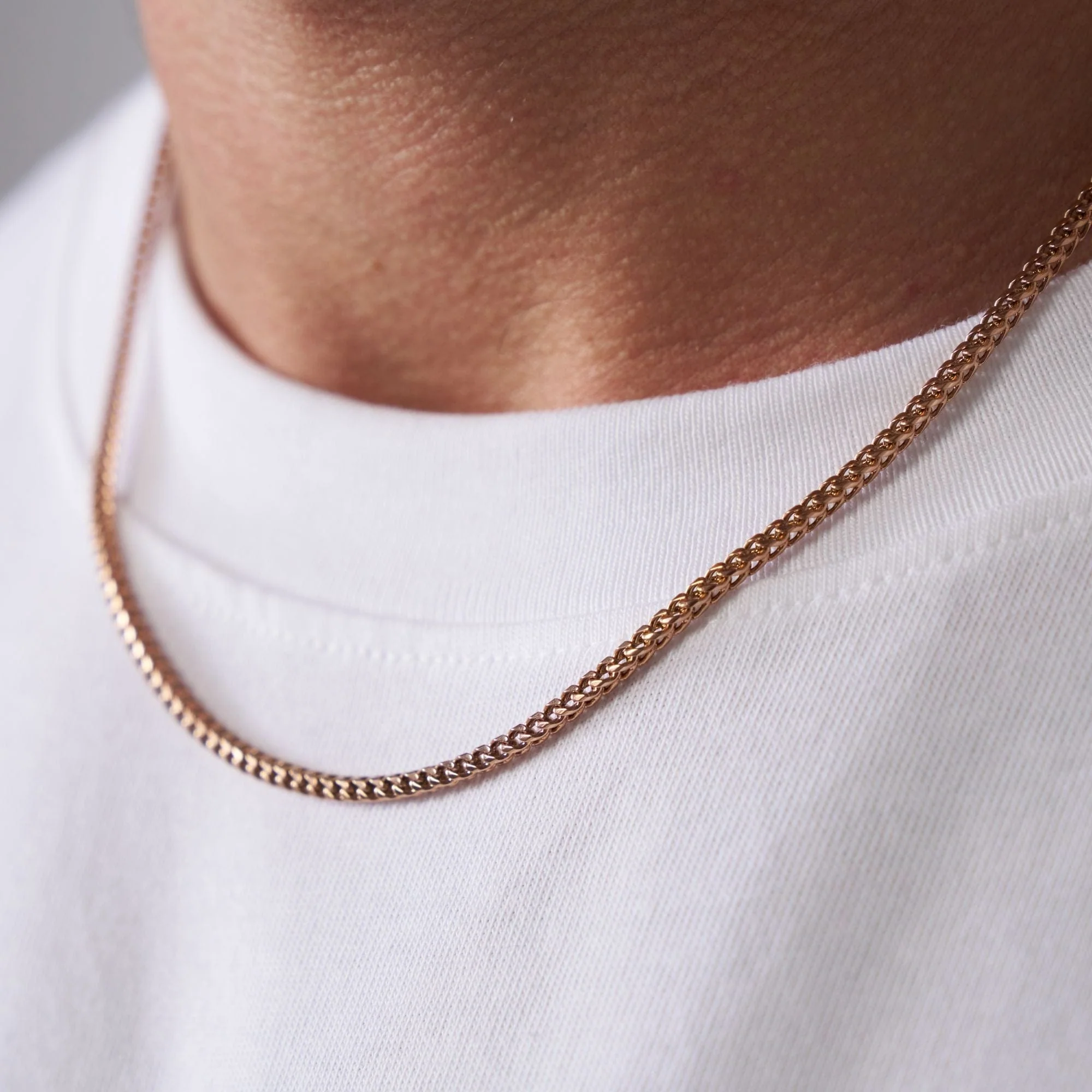 Cali Chain (Rose Gold) 2mm - Image 3