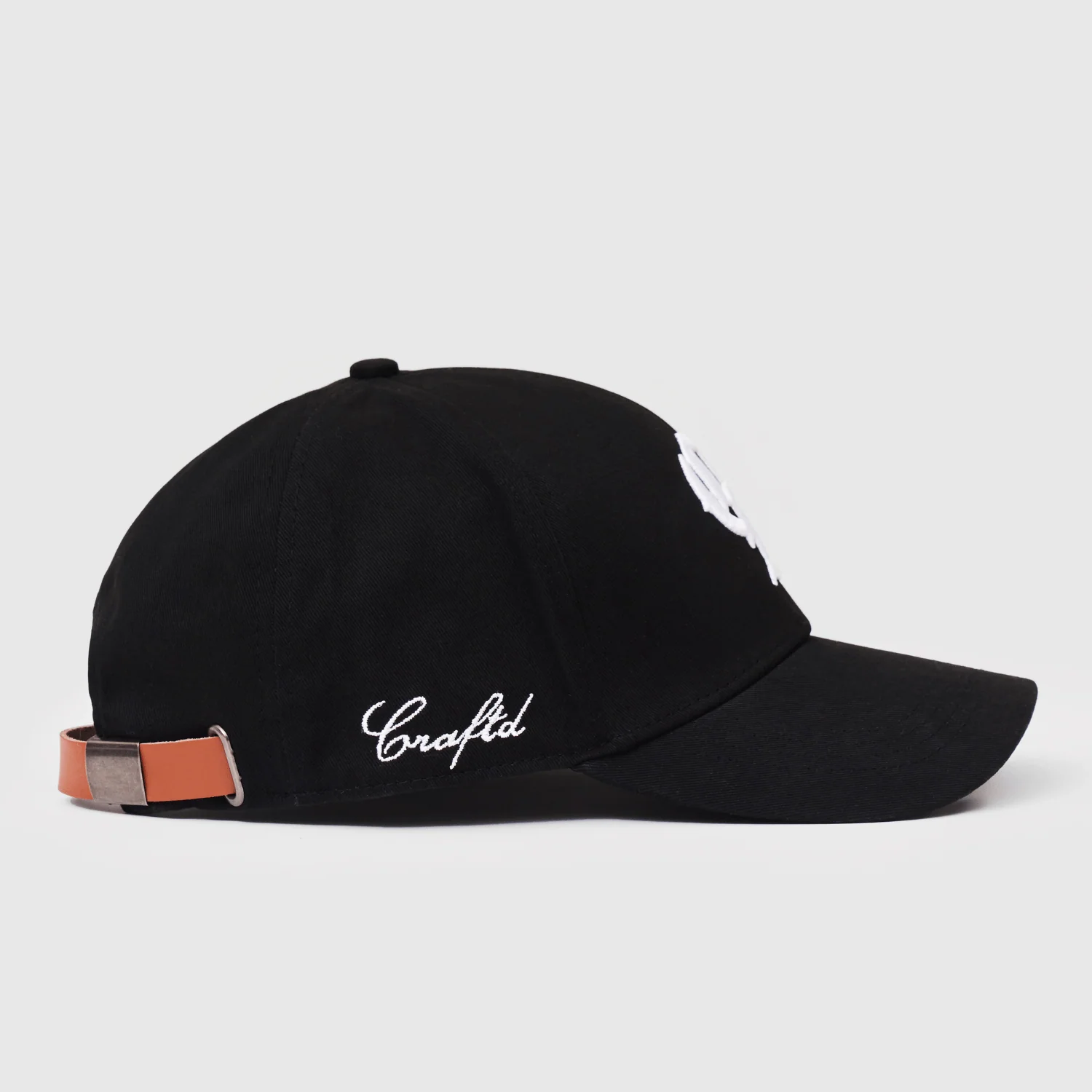 CD Baseball Cap (Black) - Image 3
