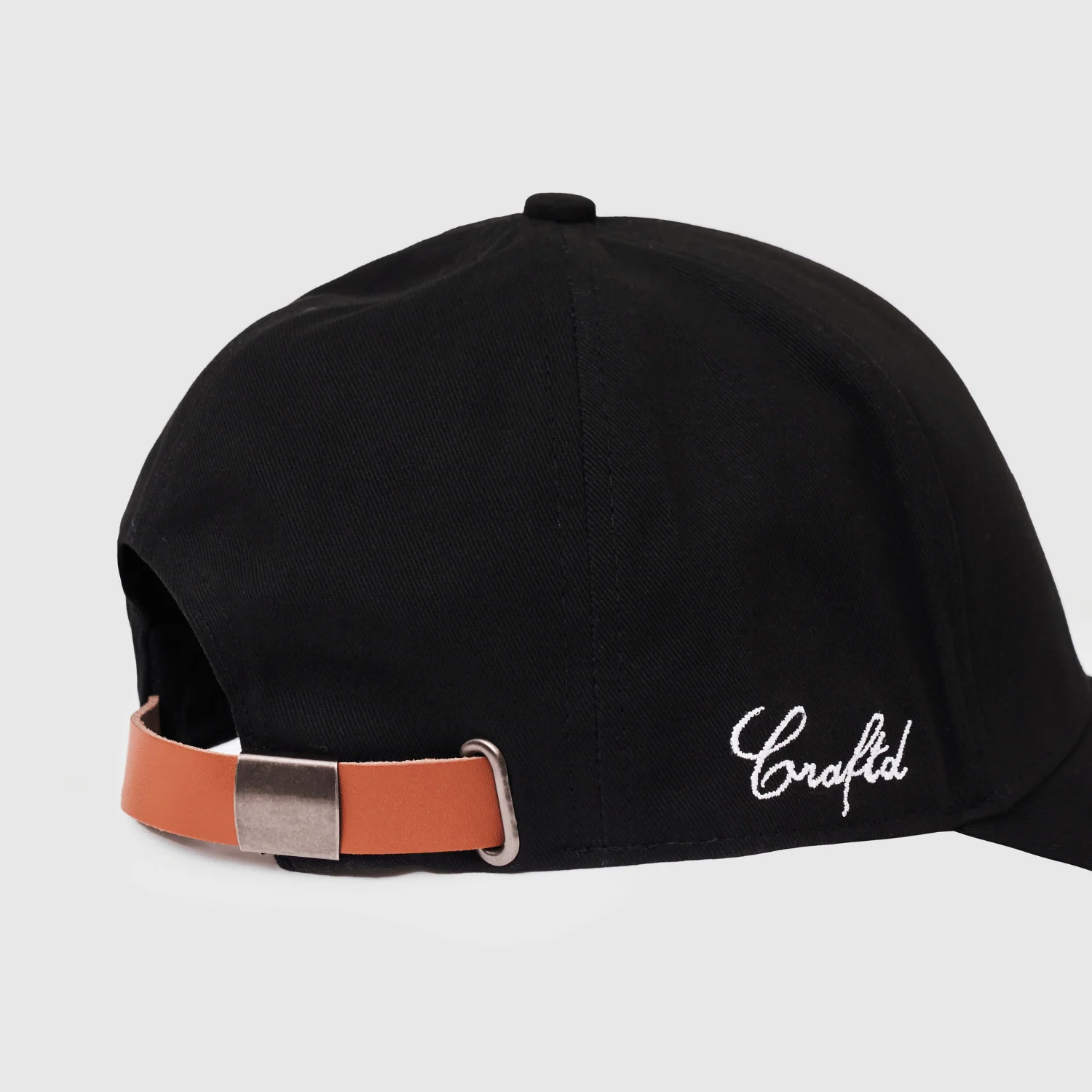 CD Baseball Cap (Black) - Image 4
