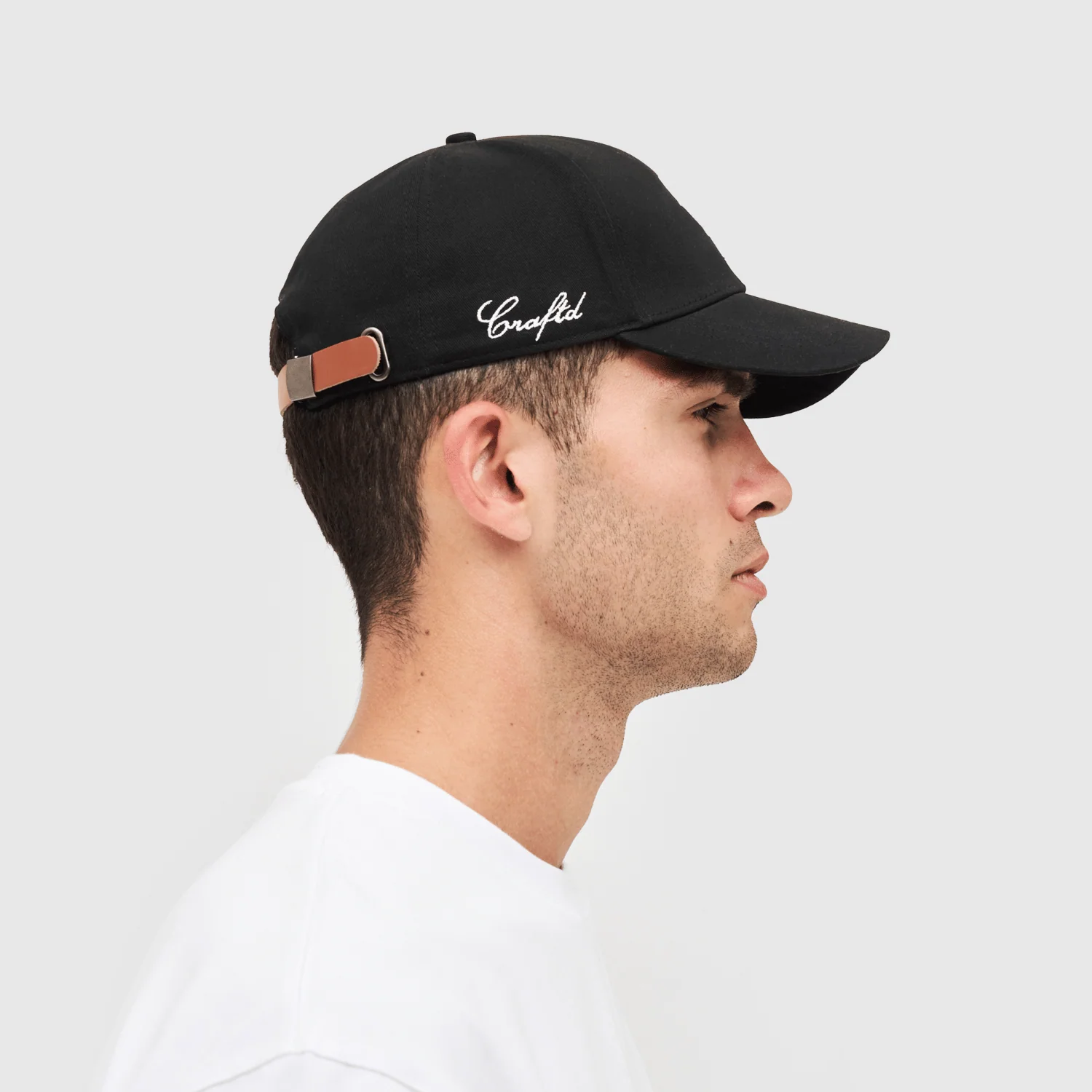 CD Baseball Cap (Black) - Image 7