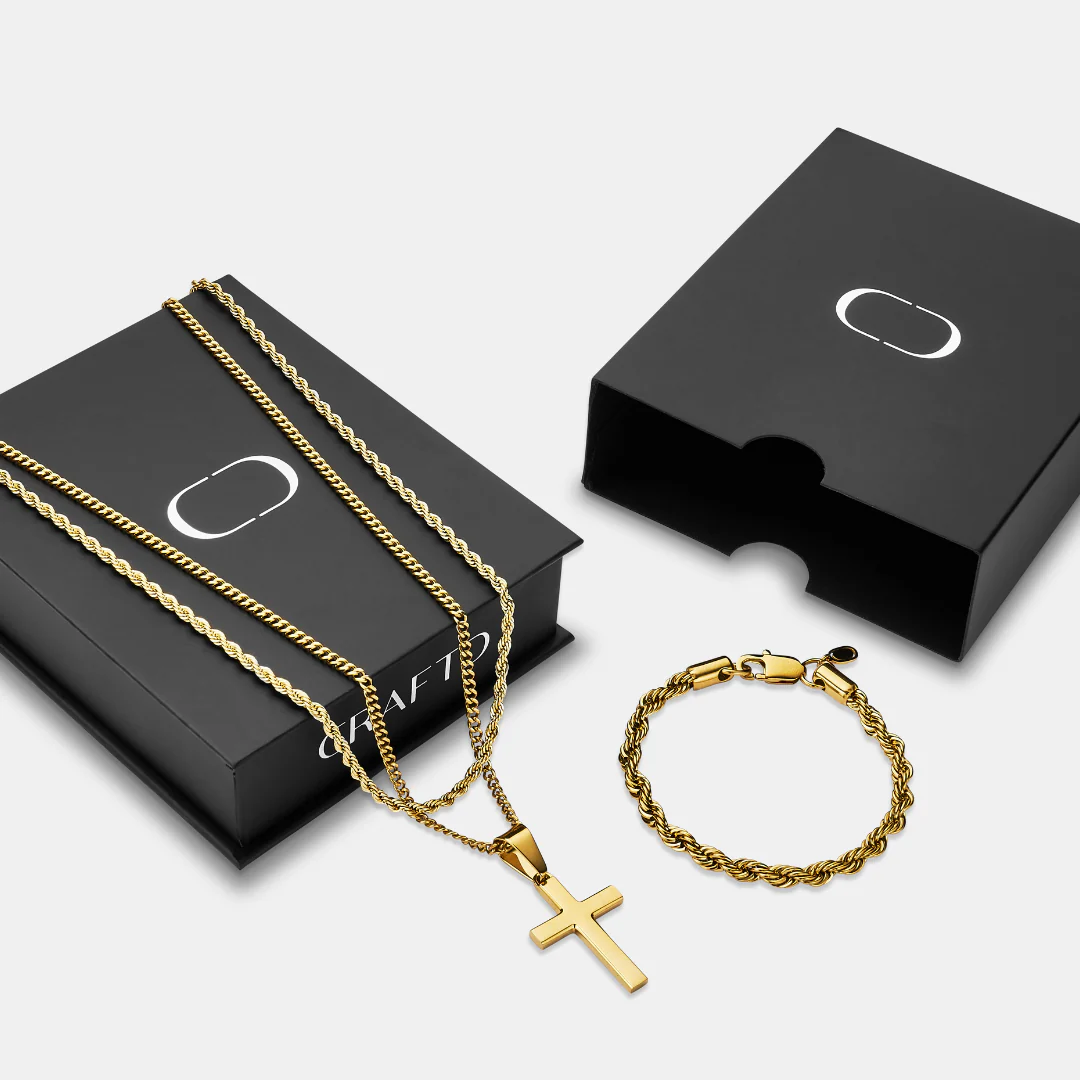 Classic Cross Gift Set (Gold) - Image 2