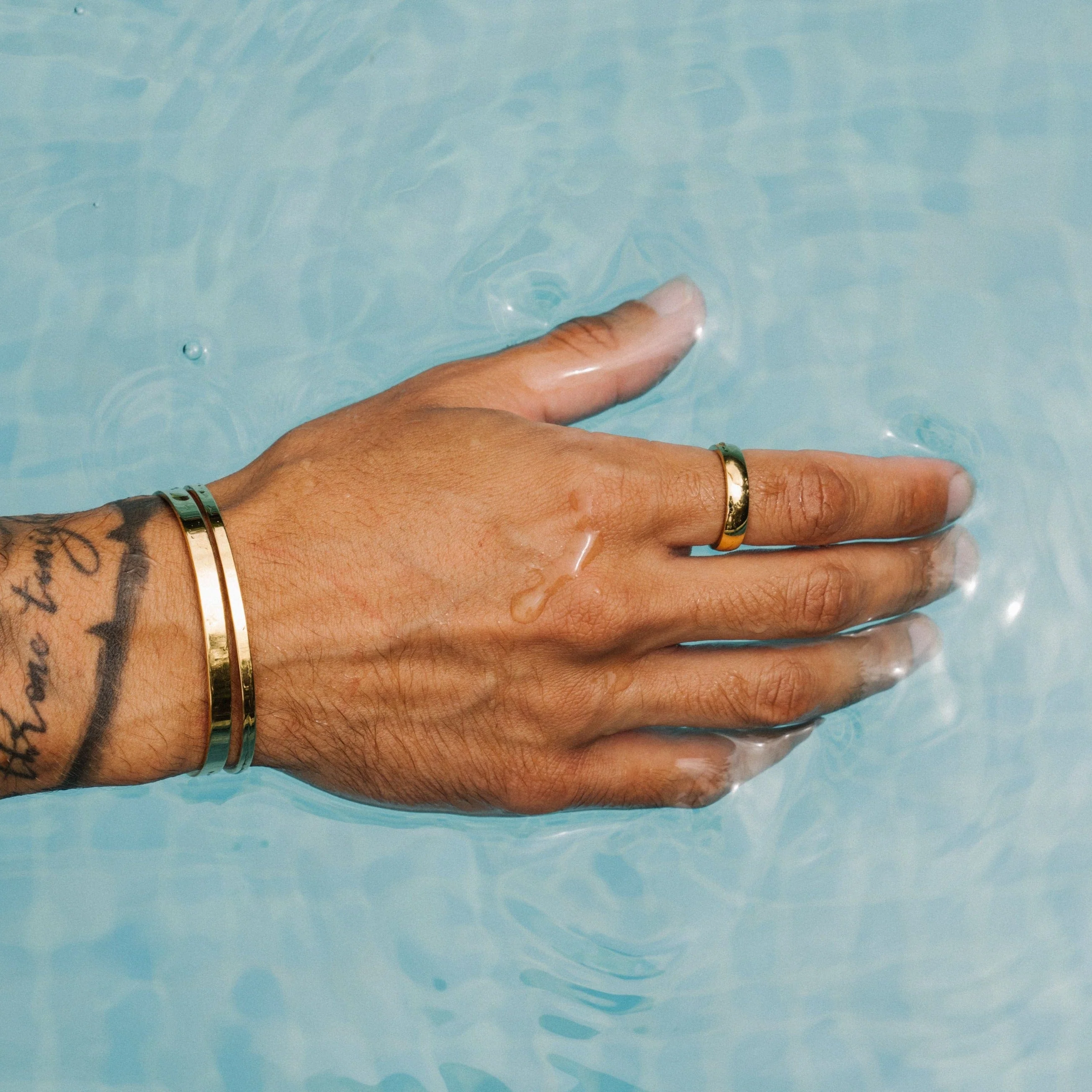 Classic Cuff 3mm (Gold) - Image 6
