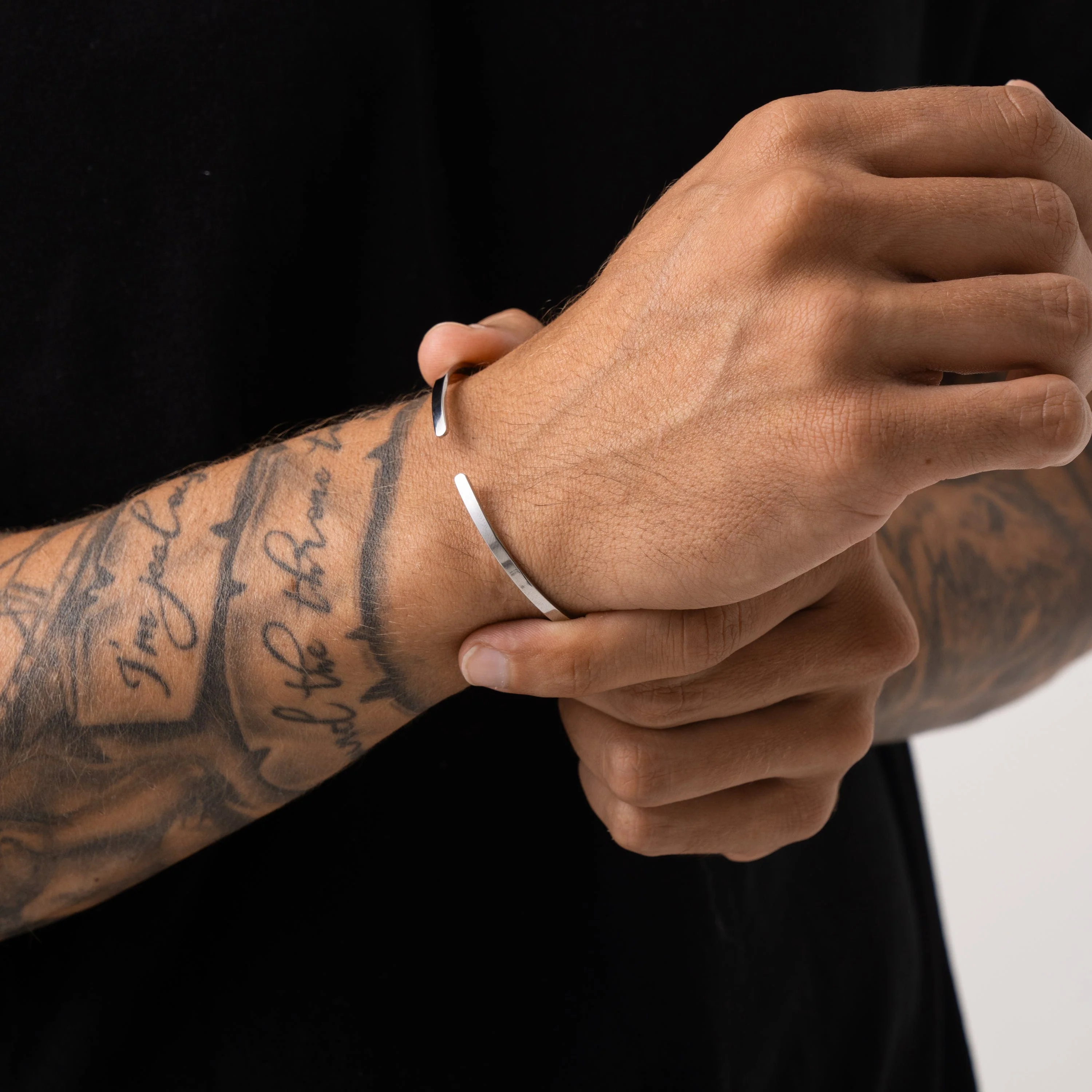 Classic Cuff 3mm (Silver) - Image 3