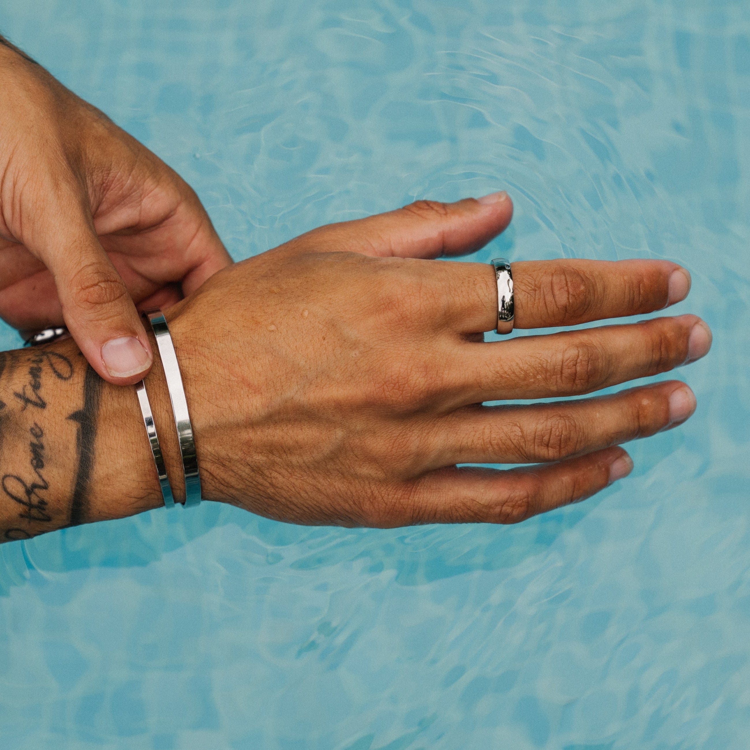 Classic Cuff 3mm (Silver) - Image 4
