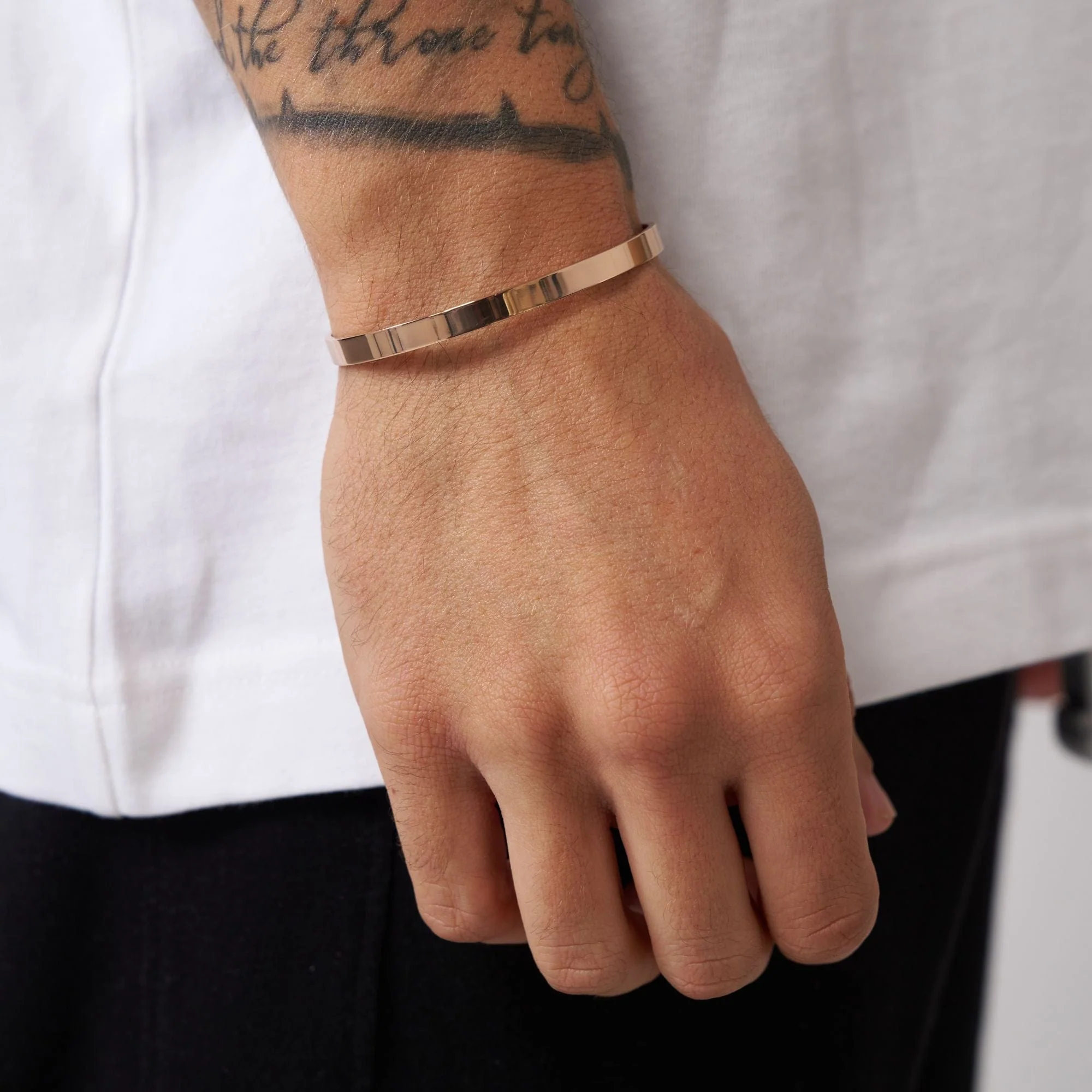 Classic Cuff 5mm (Rose Gold) - Image 2