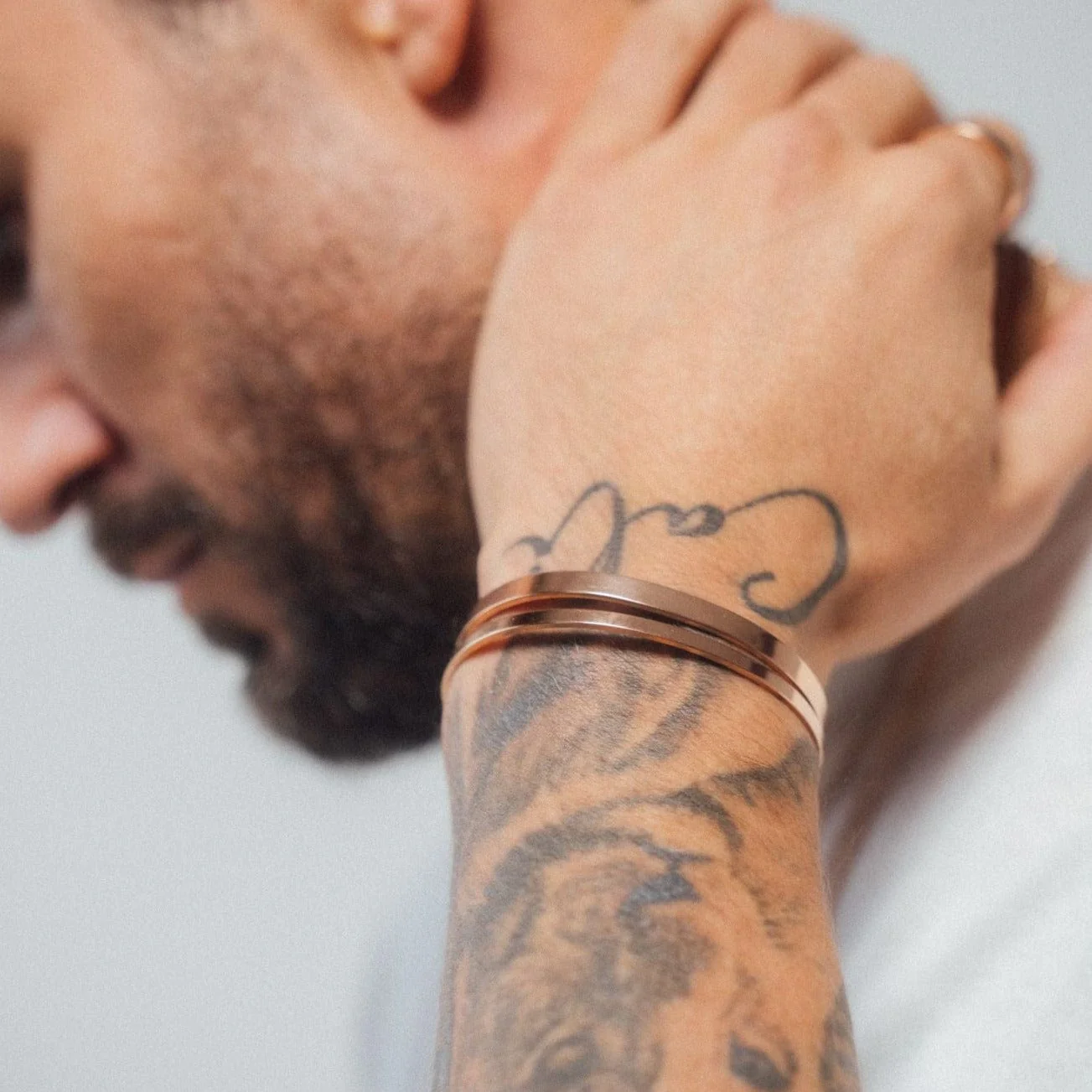 Classic Cuff 5mm (Rose Gold) - Image 4