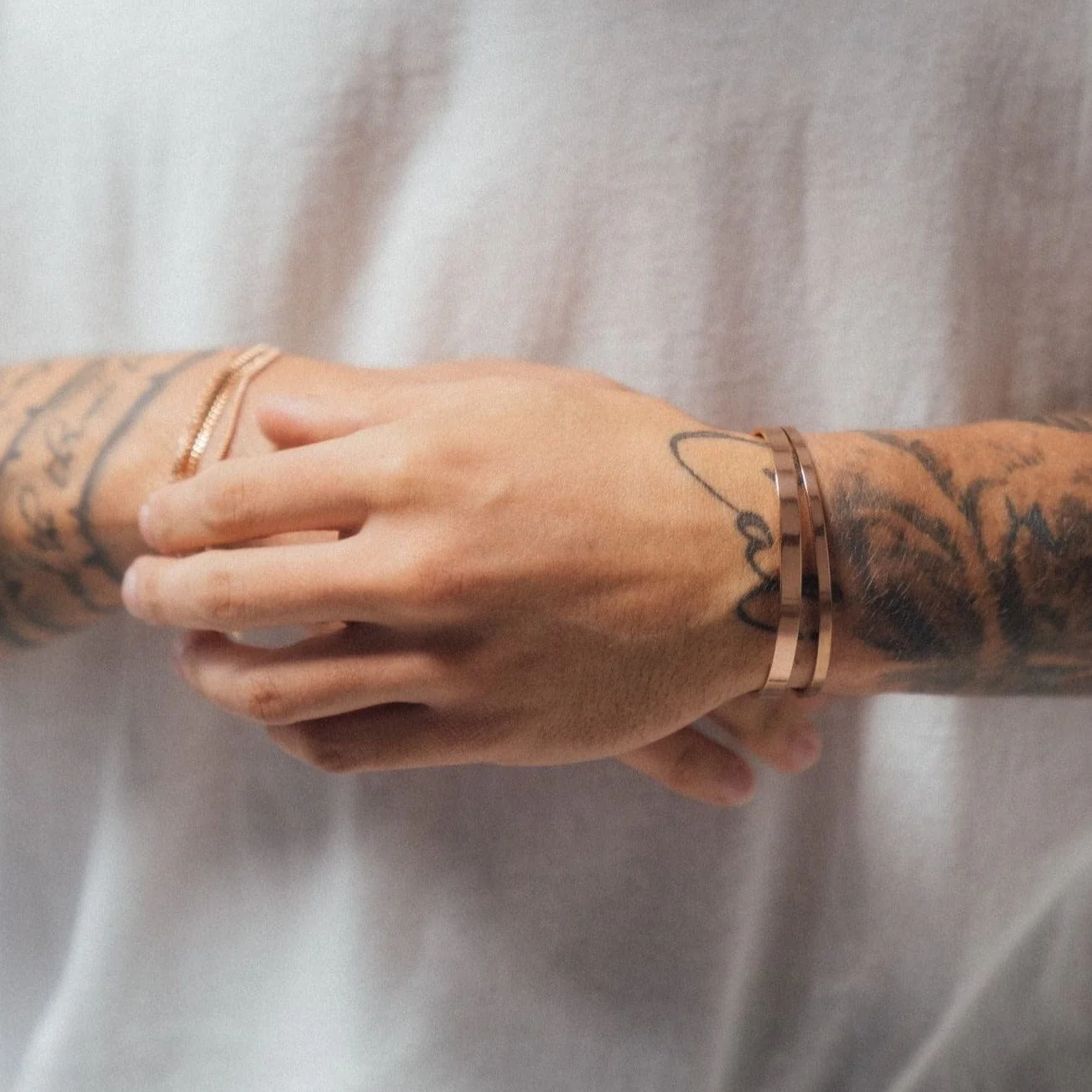 Classic Cuff 5mm (Rose Gold) - Image 5