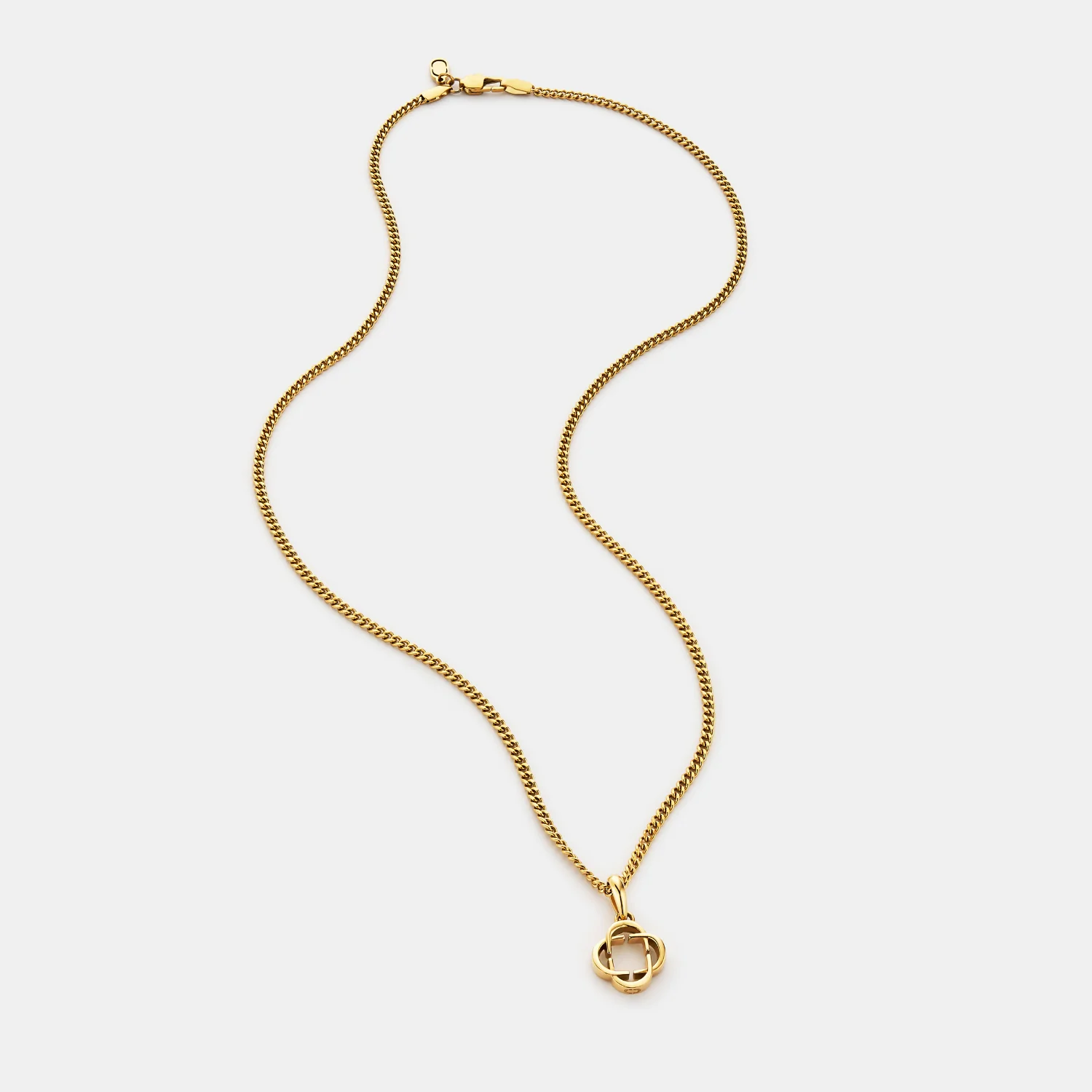Clover Logo Pendant (Gold) - Image 9