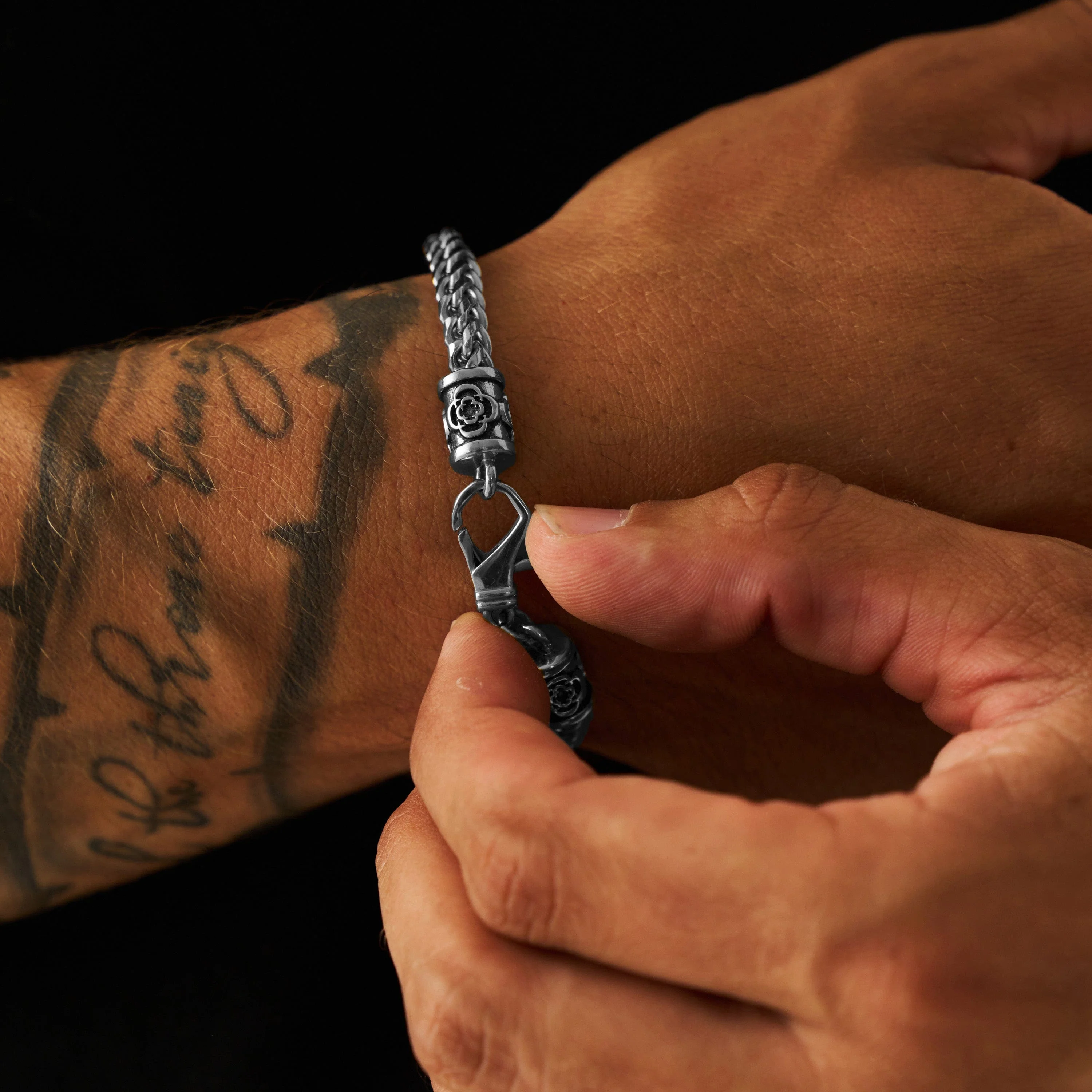 Cobra Bracelet (Silver) - Image 3