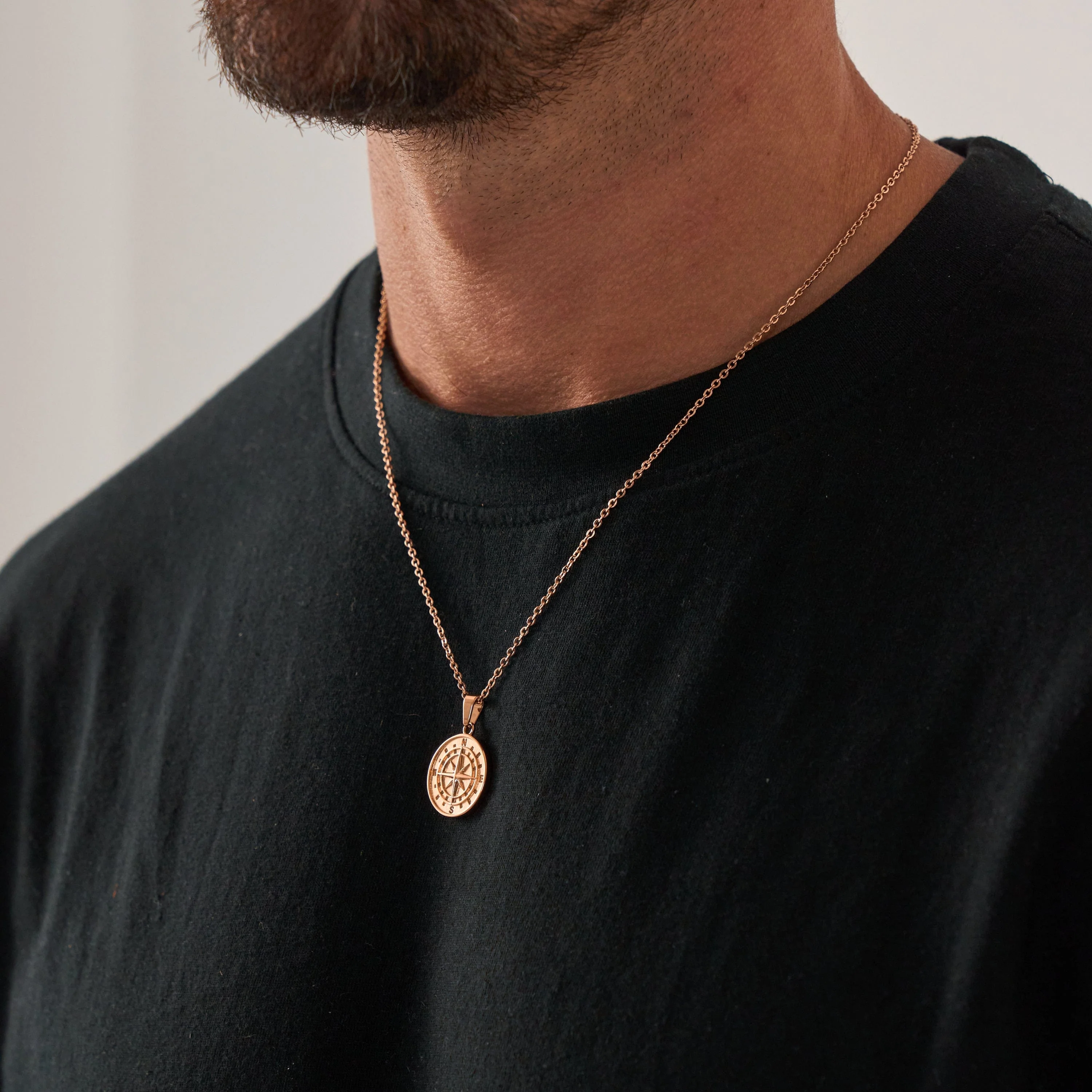 Compass Pendant (Rose Gold) - Image 2