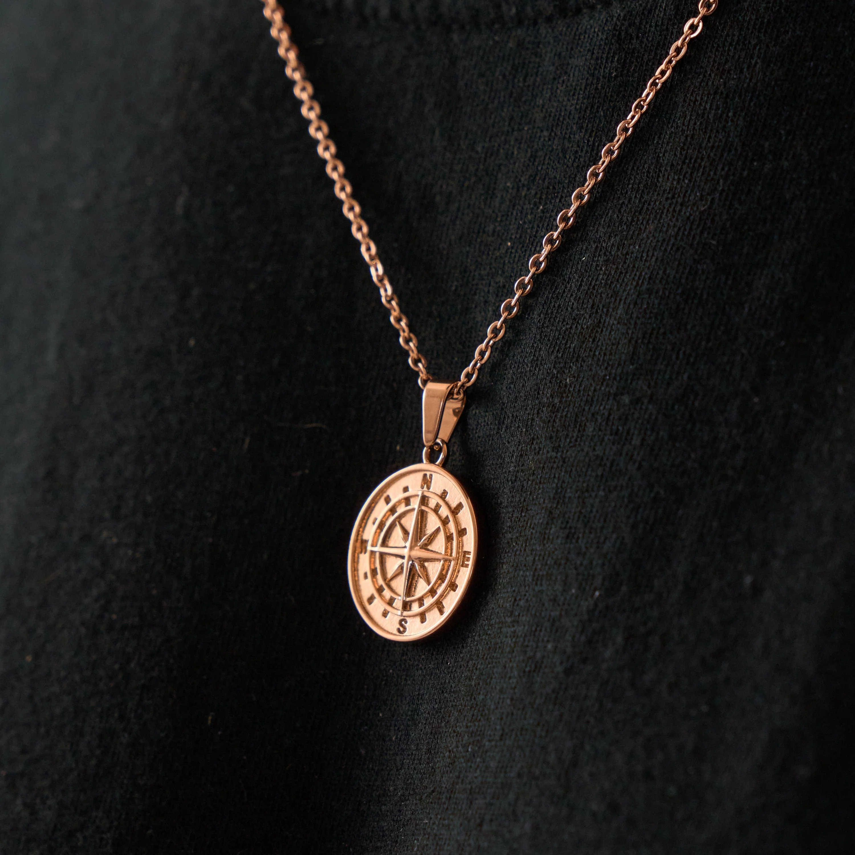 Compass Pendant (Rose Gold) - Image 4
