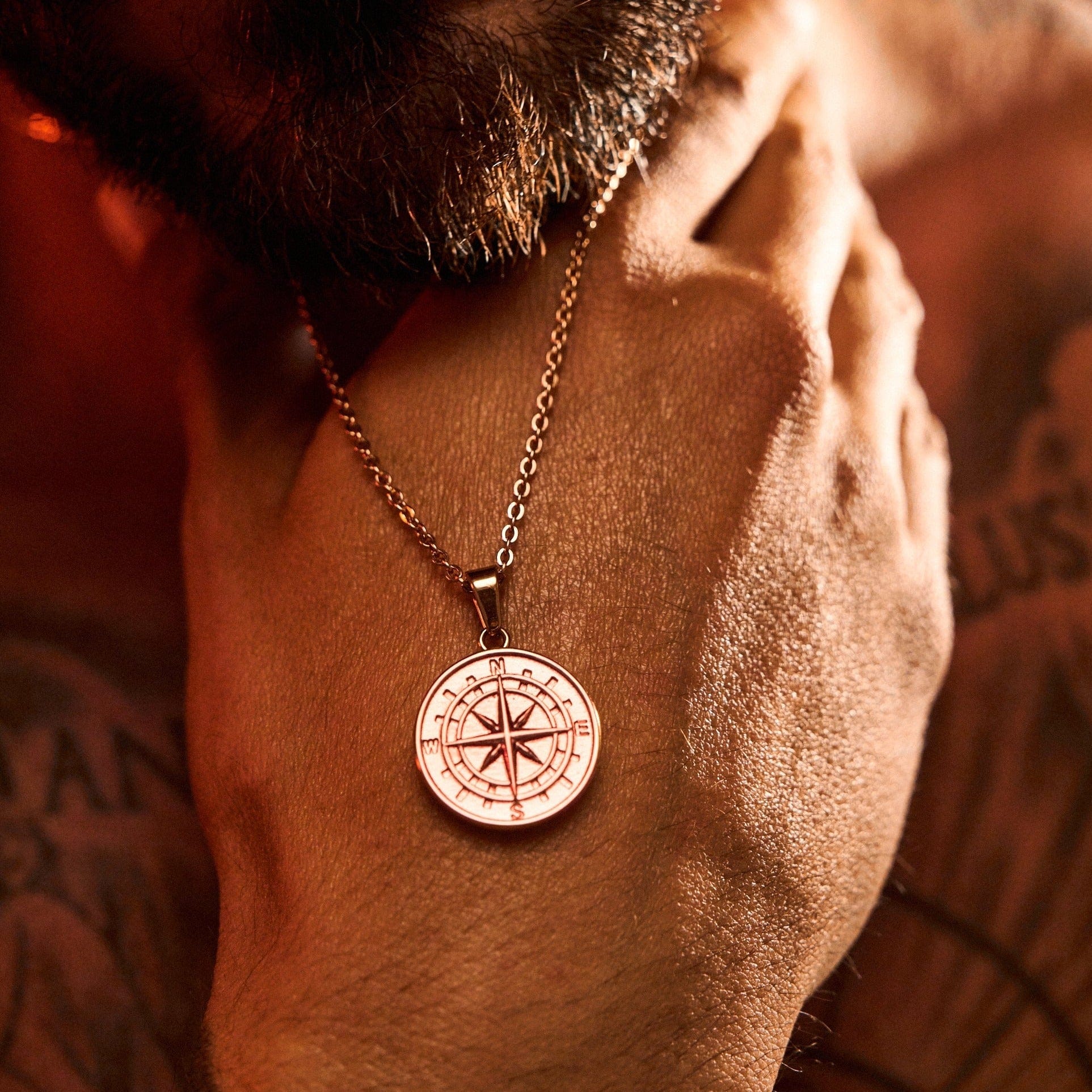 Compass Pendant (Rose Gold) - Image 6
