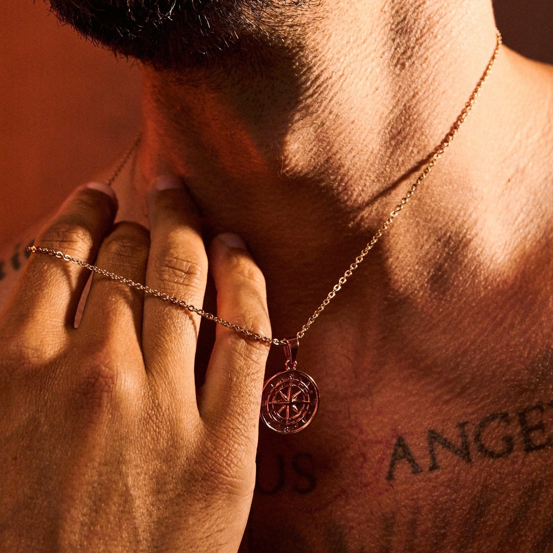 Compass Pendant (Rose Gold) - Image 8