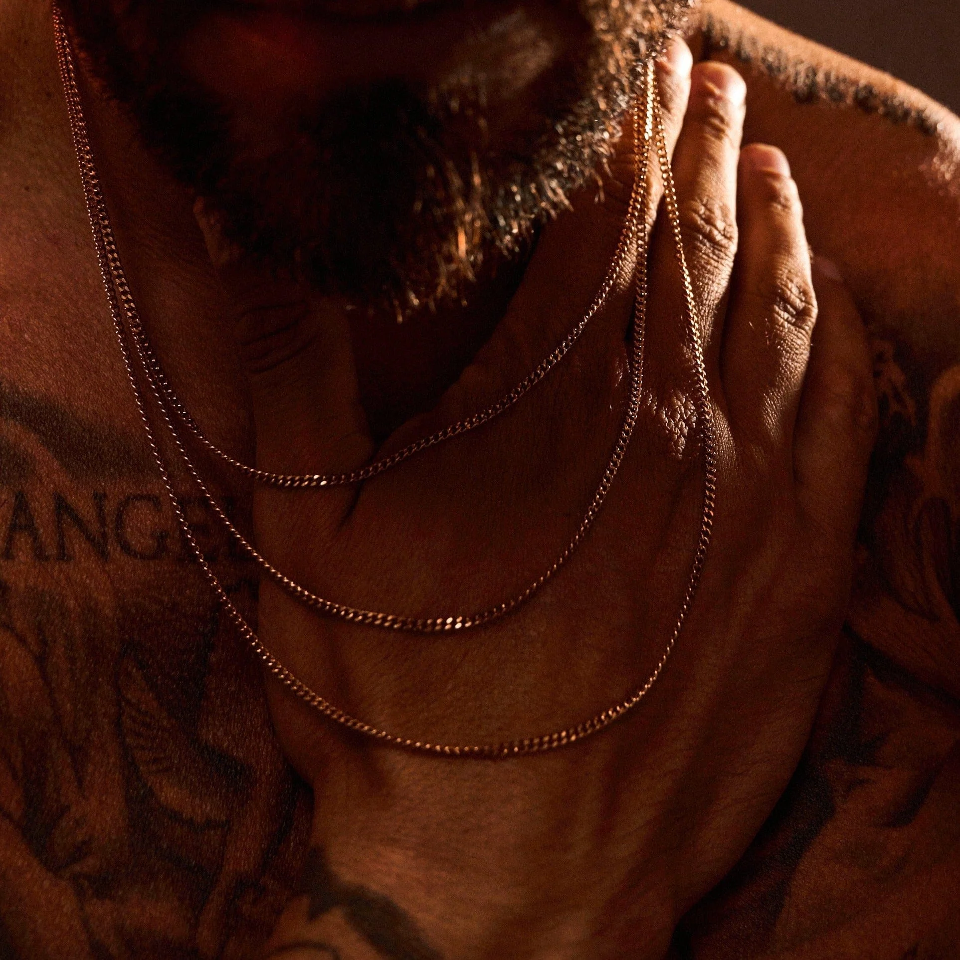 Connell Chain (Rose Gold) 2mm - Image 6