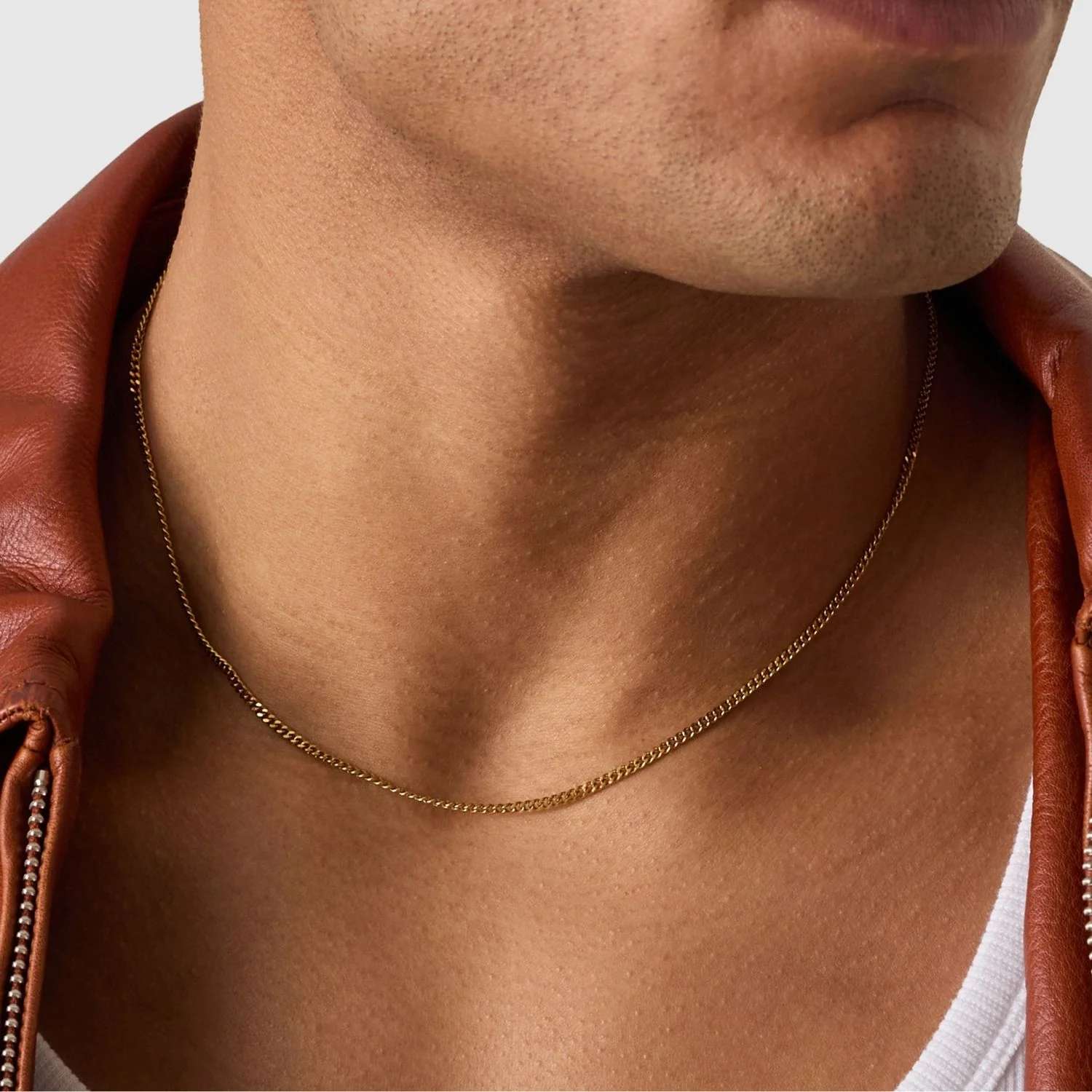 Connell Chain (Gold) 2mm - Image 5