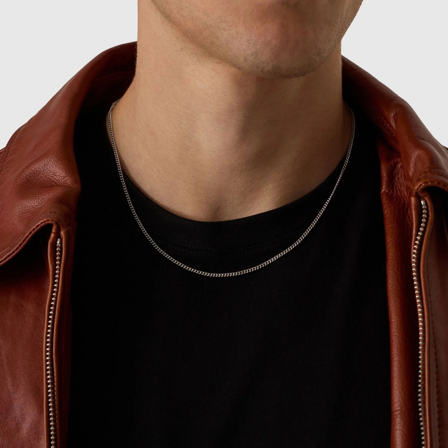 Connell Chain (Silver) 2mm - Image 7