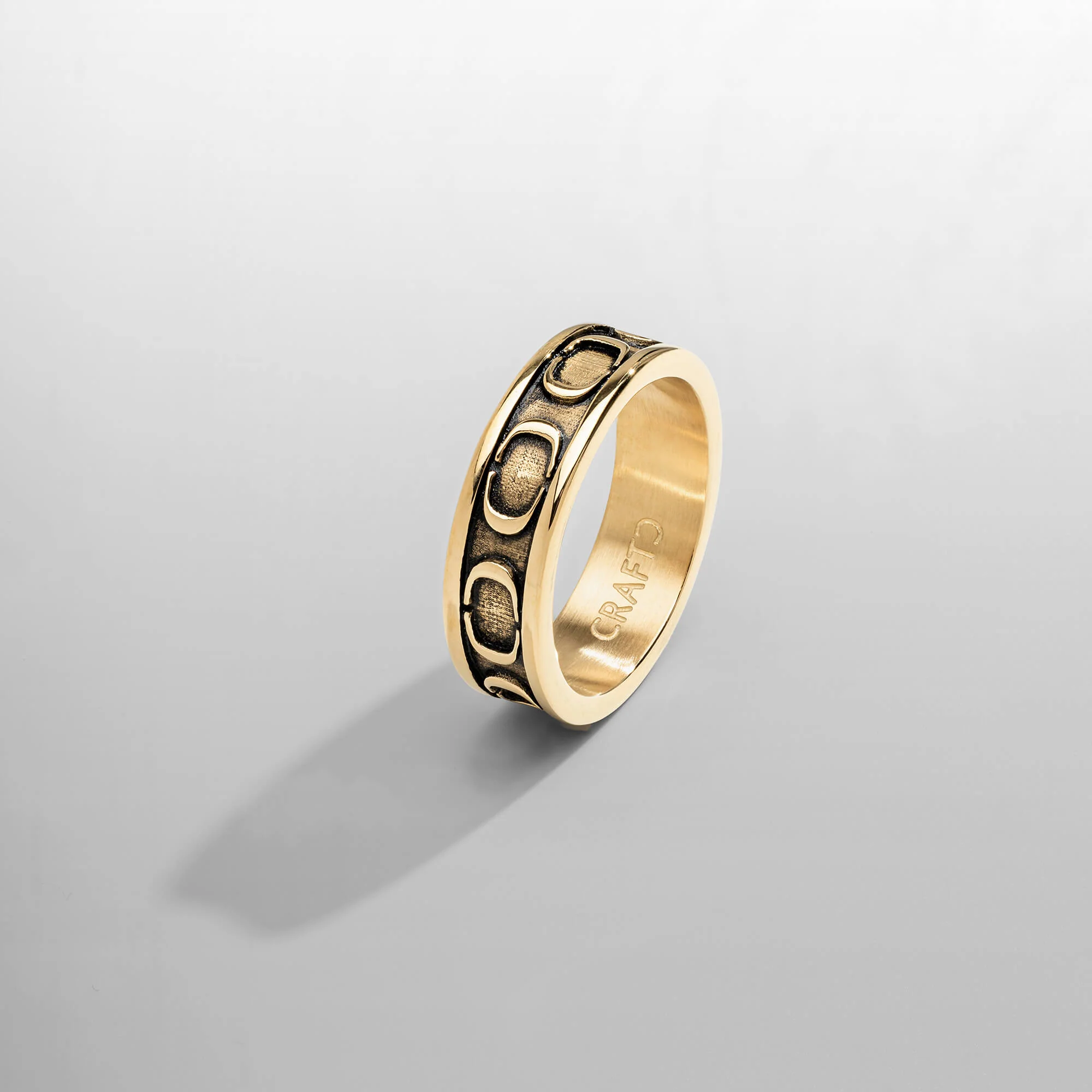CRAFTD Band Ring (Gold) - Image 5