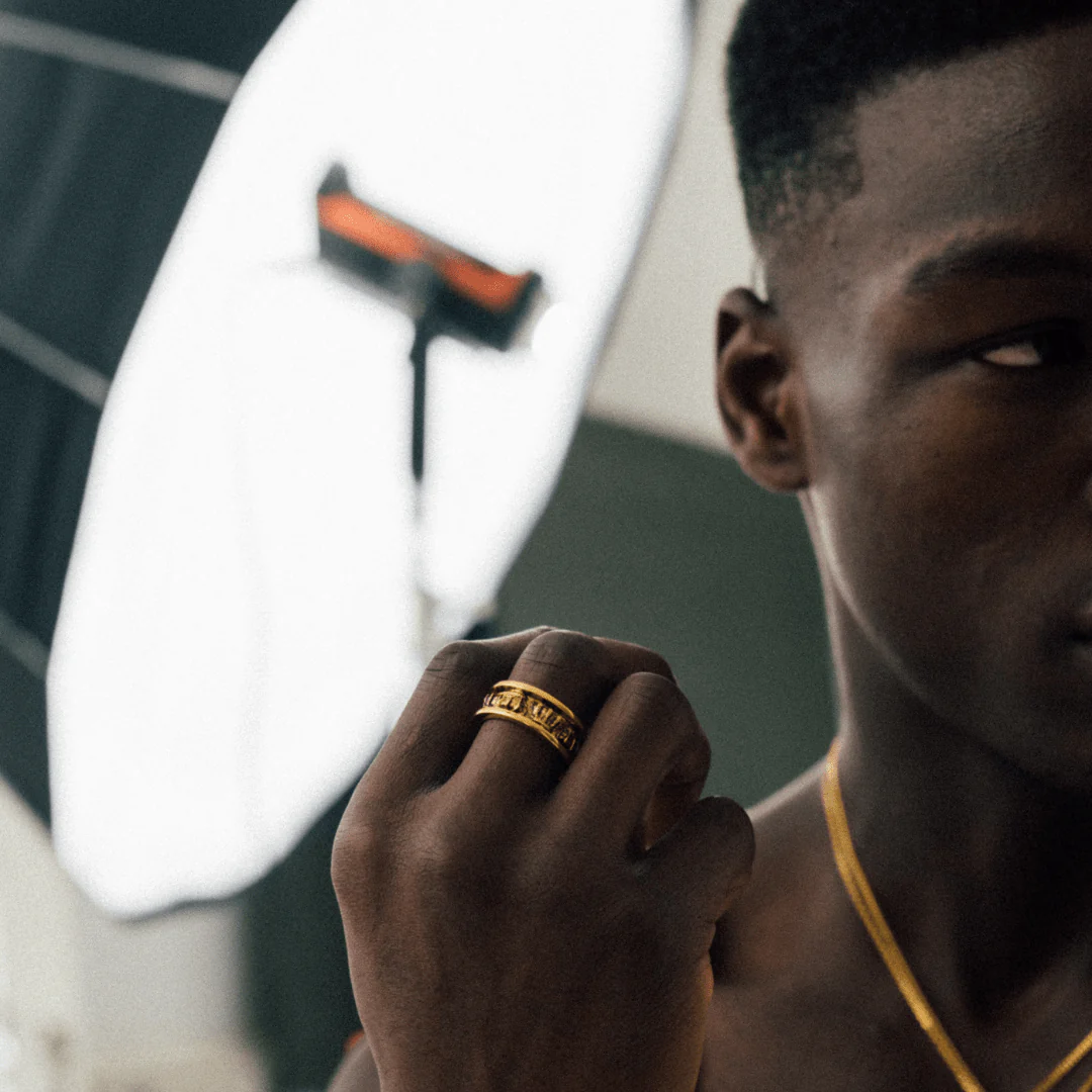Crown Band Ring (Gold) - Image 4