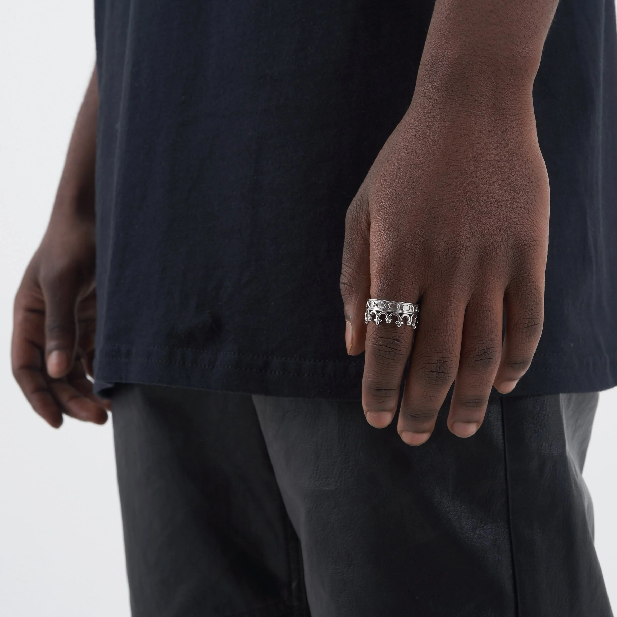 Crown Ring (Silver) - Image 2