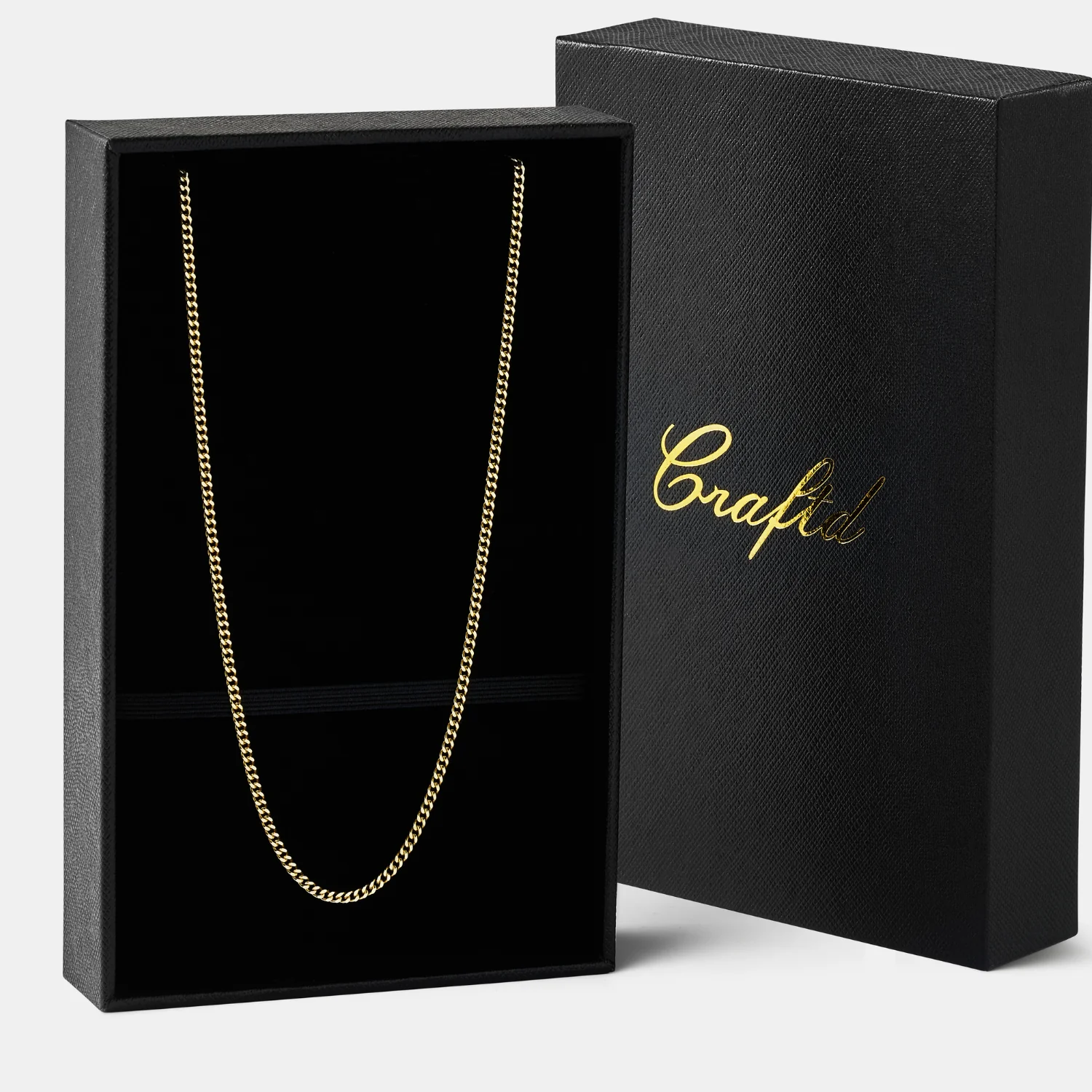 Cuban (18ct Gold) 2mm | Sterling Silver - Image 3