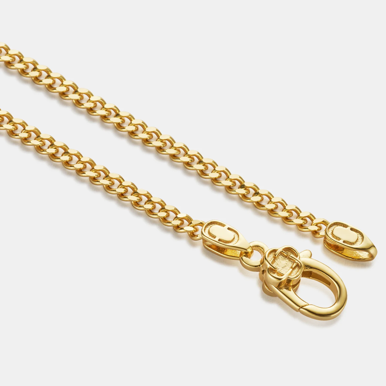 Cuban (18ct Gold) 2mm | Sterling Silver - Image 4