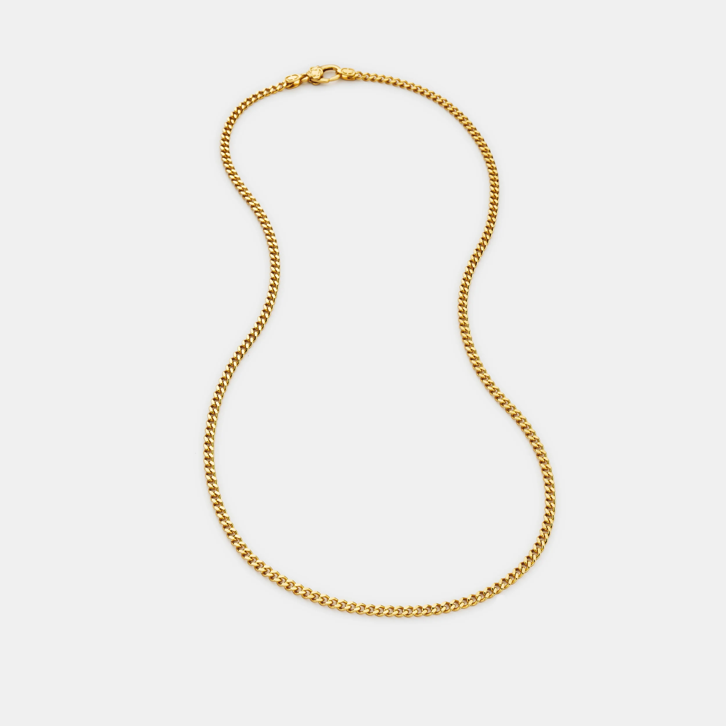 Cuban (18ct Gold) 3mm | Sterling Silver - Image 4