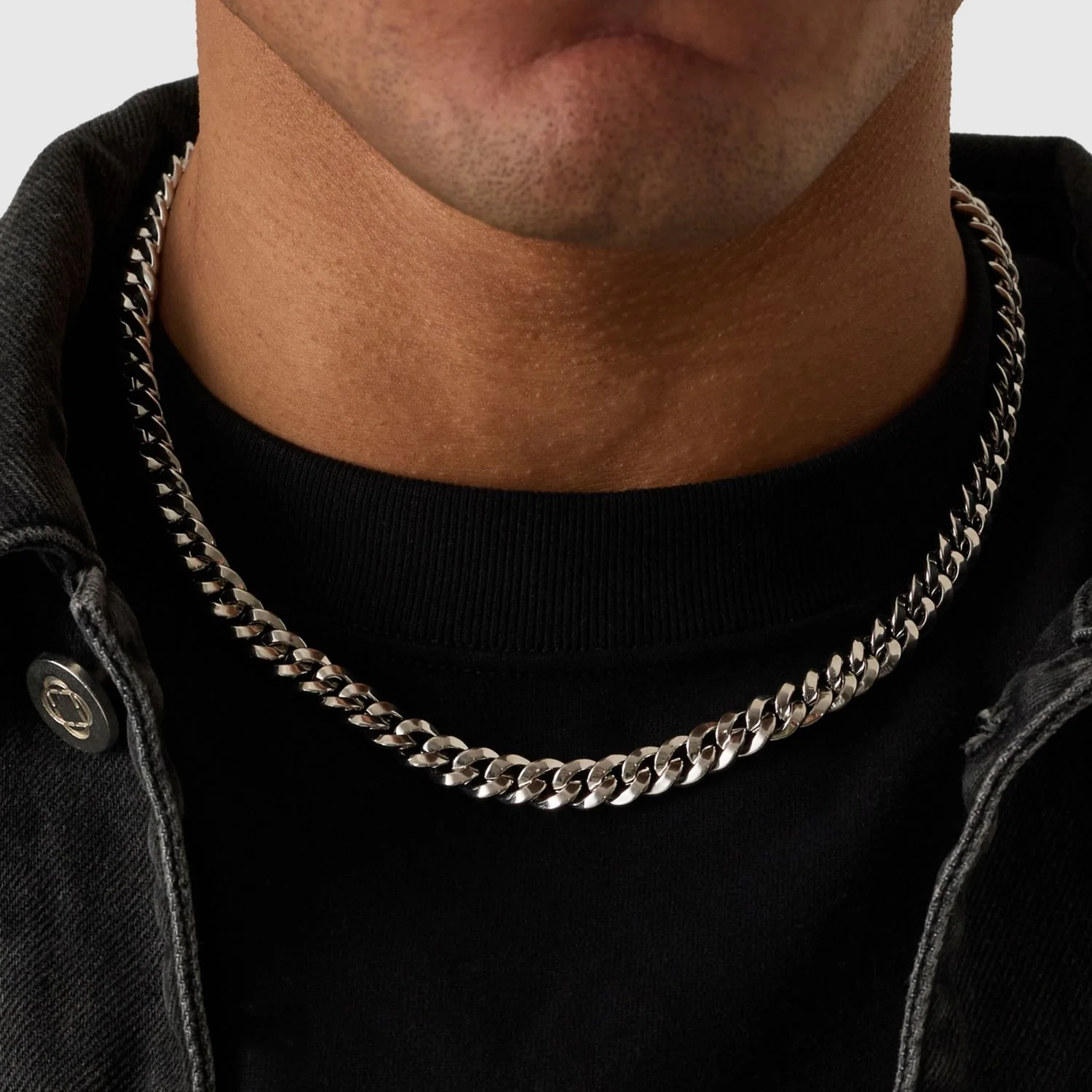 Cuban 8mm Set (Silver) - Image 5