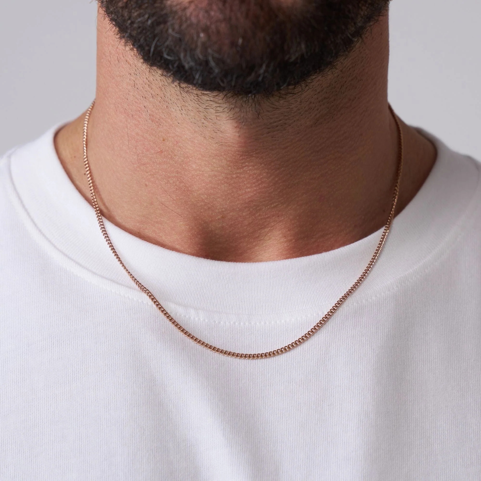 Cuban (Rose Gold) 2mm - Image 5