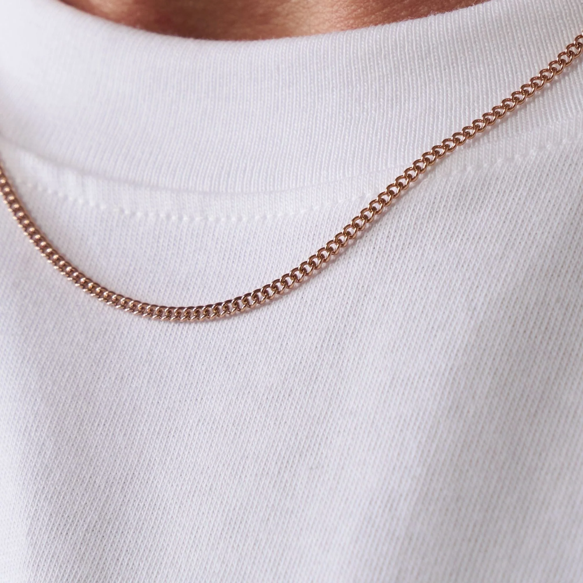 Cuban (Rose Gold) 2mm - Image 6