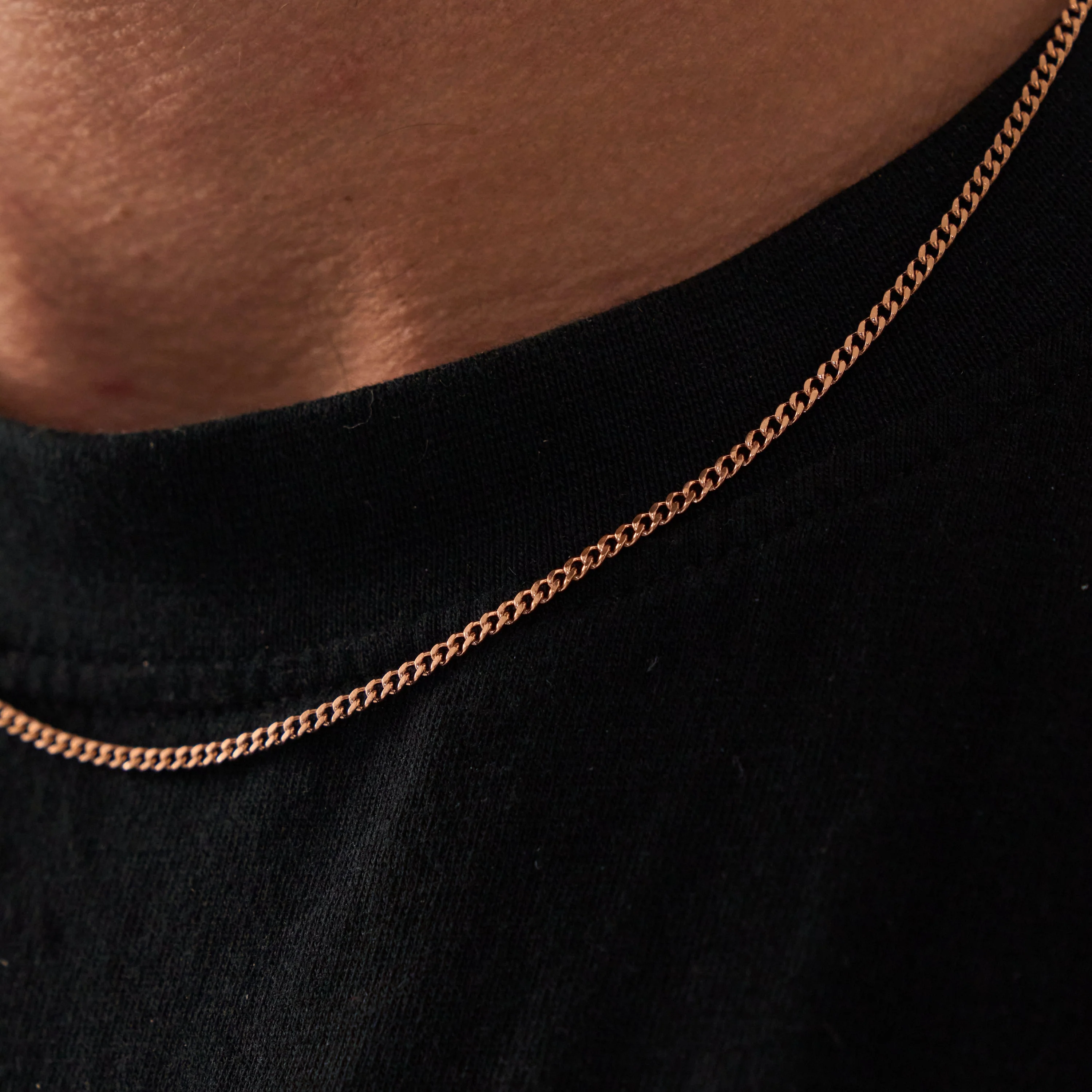 Cuban (Rose Gold) 2mm - Image 8
