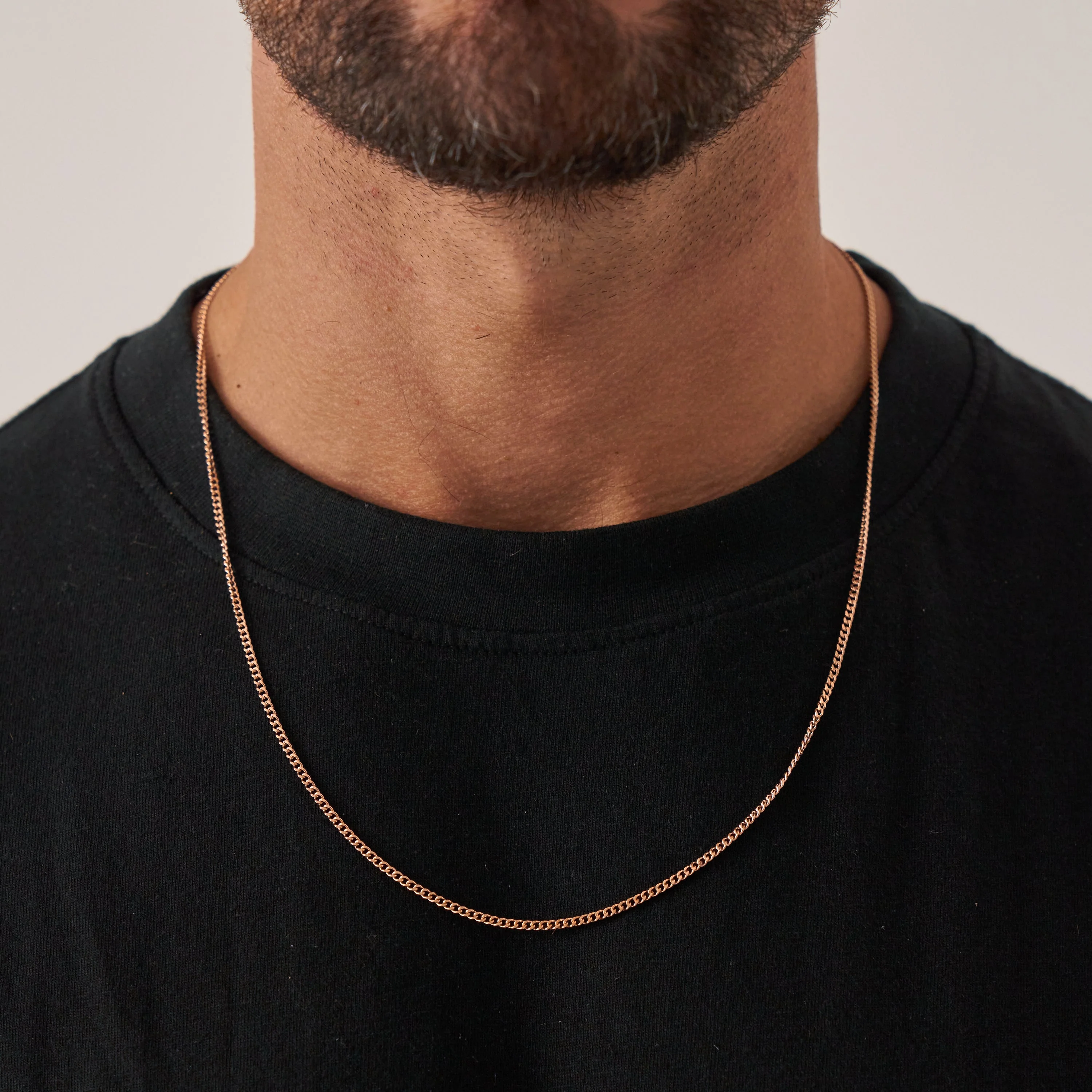 Cuban (Rose Gold) 2mm - Image 9