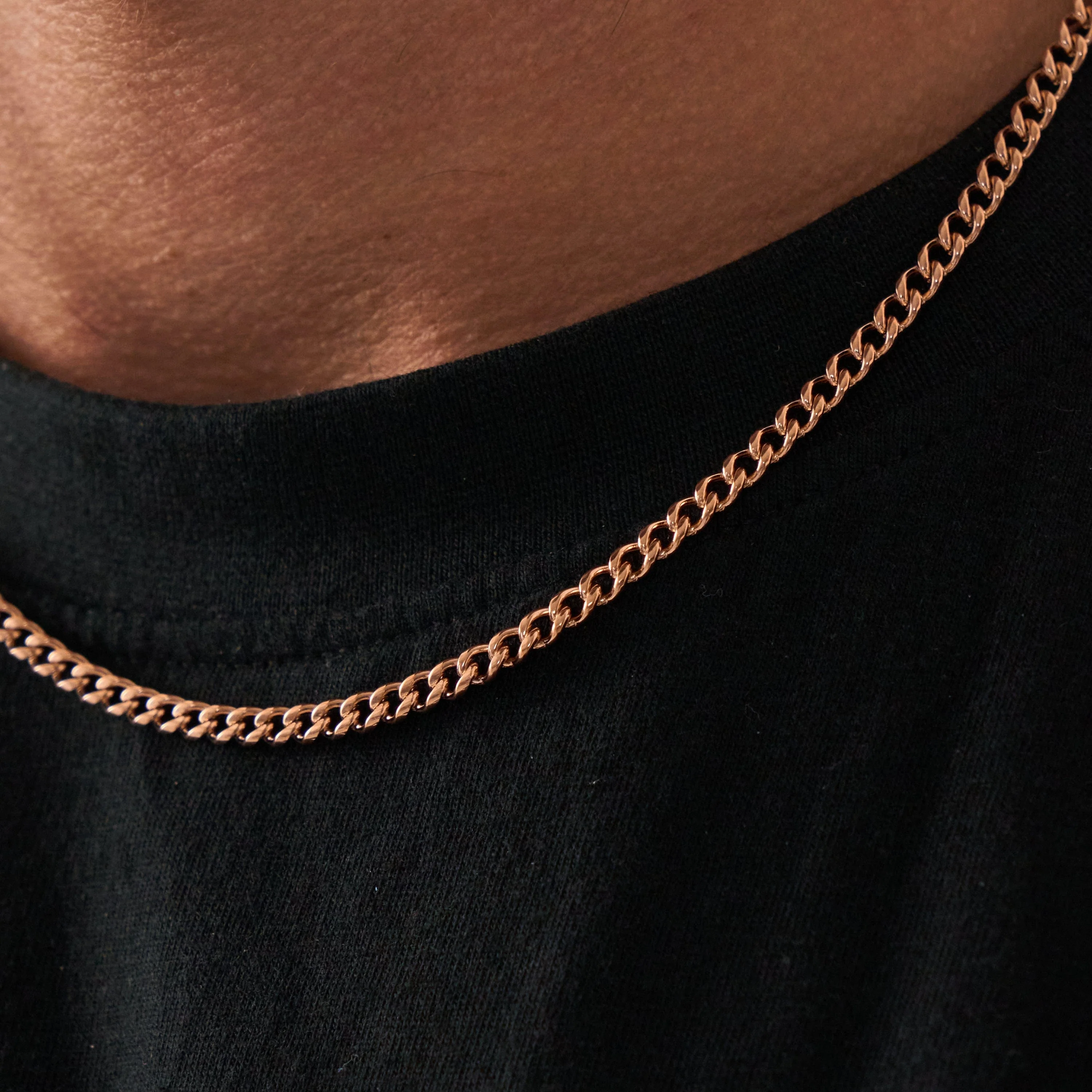 Cuban (Rose Gold) 4mm - Image 4