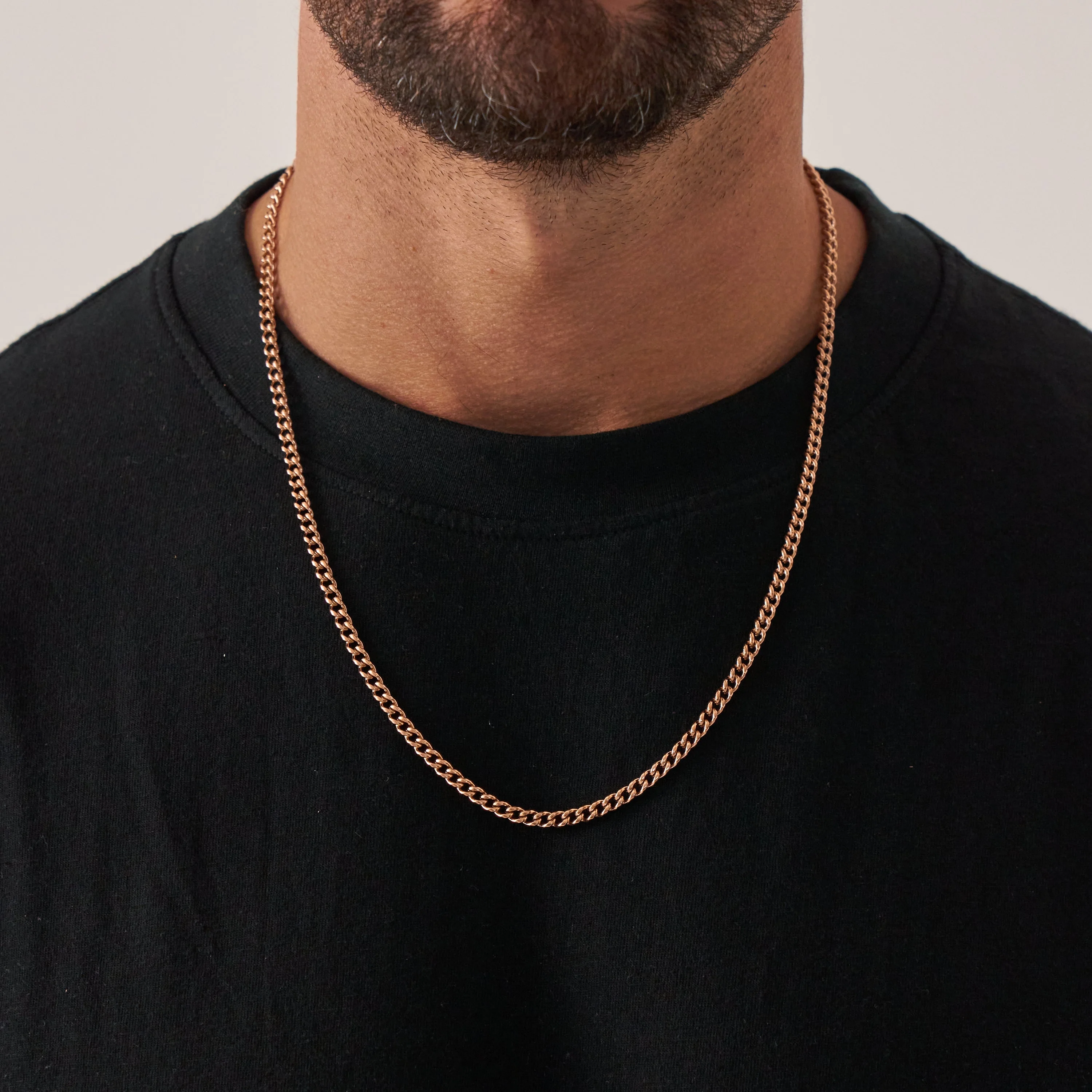 Cuban (Rose Gold) 4mm - Image 7
