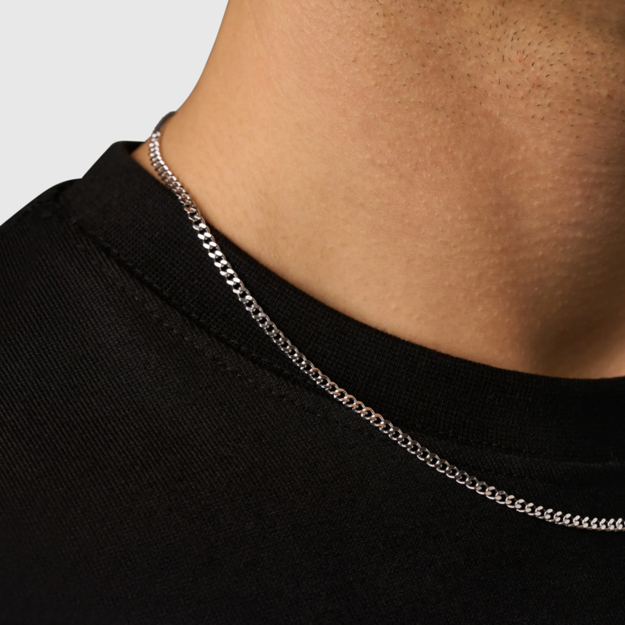 Cuban (Silver) 3mm | Sterling Silver - Image 3