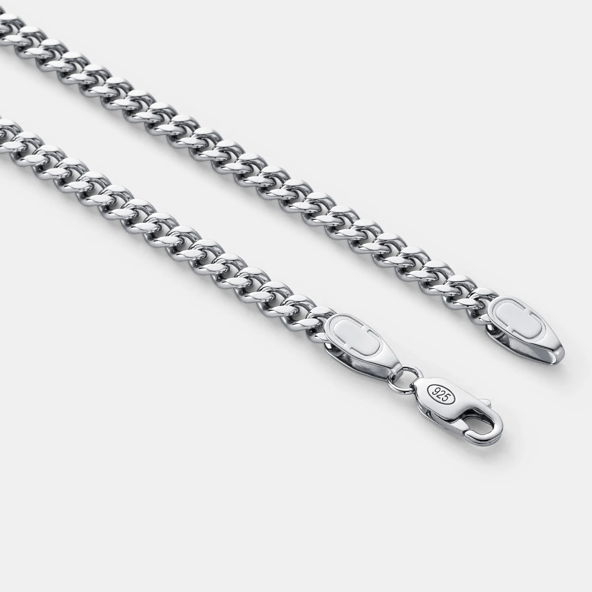 Cuban (Sterling Silver) 4mm - Image 4