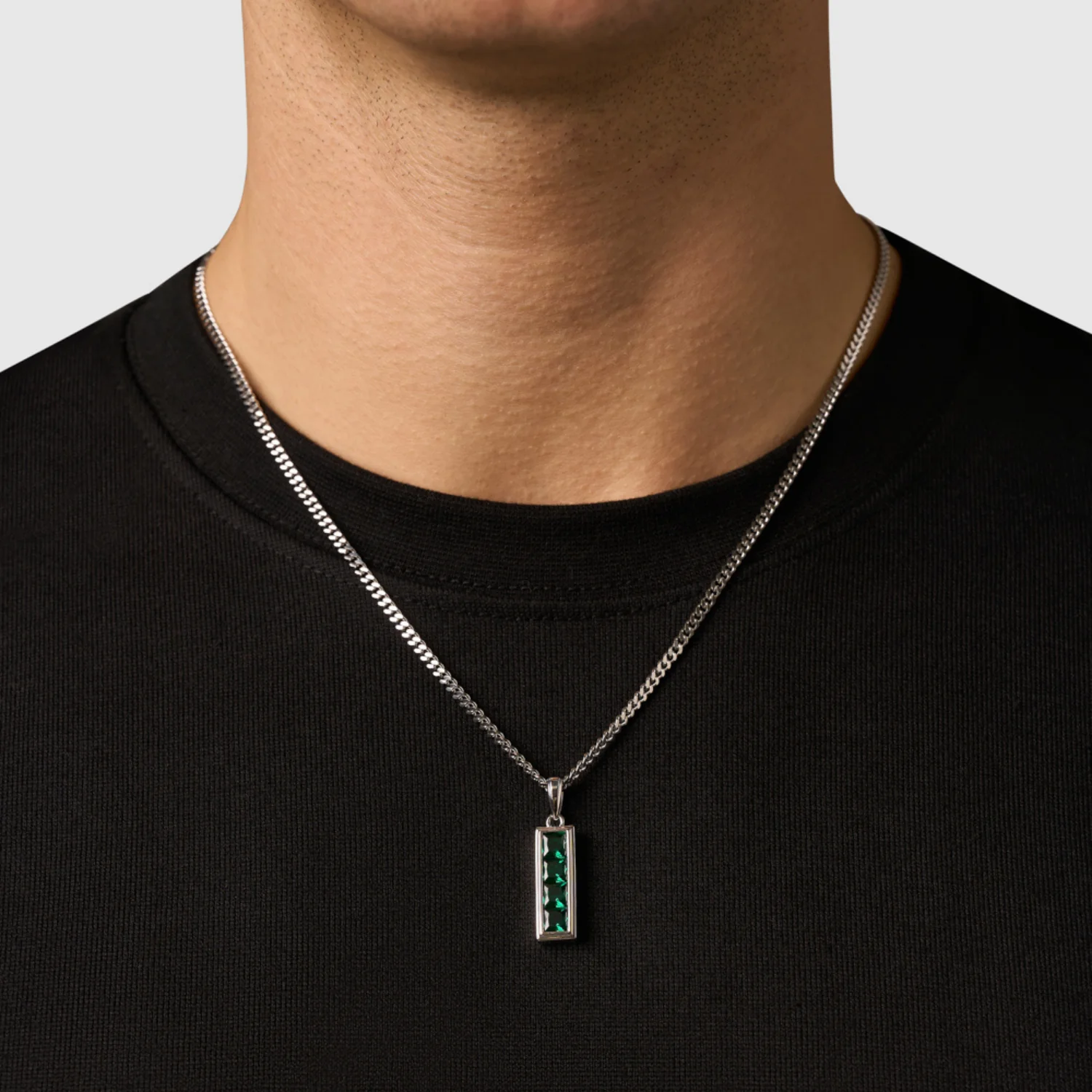 Emerald Stone Totem (Silver) - Image 2