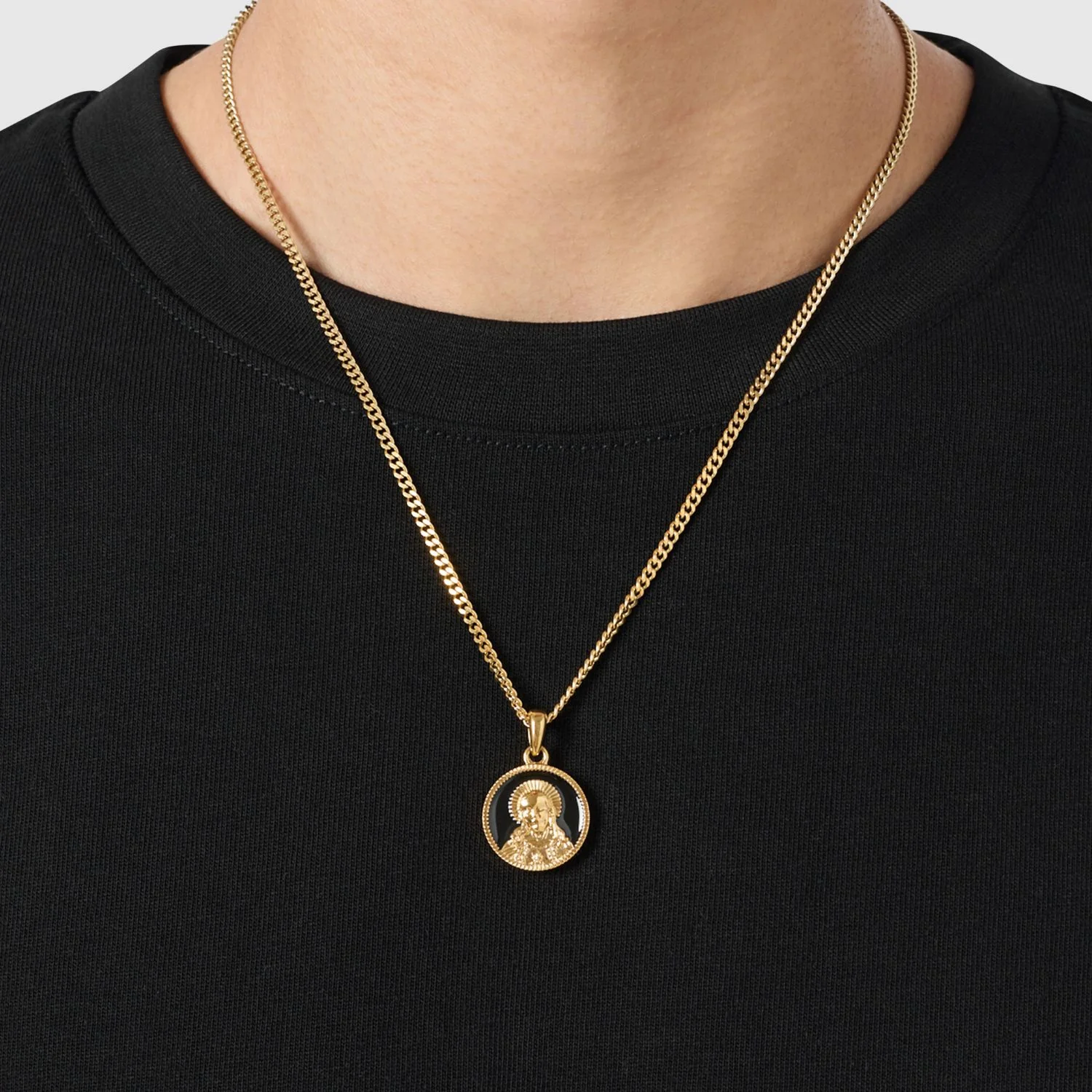 Enamel Jesus (Gold) - Image 2