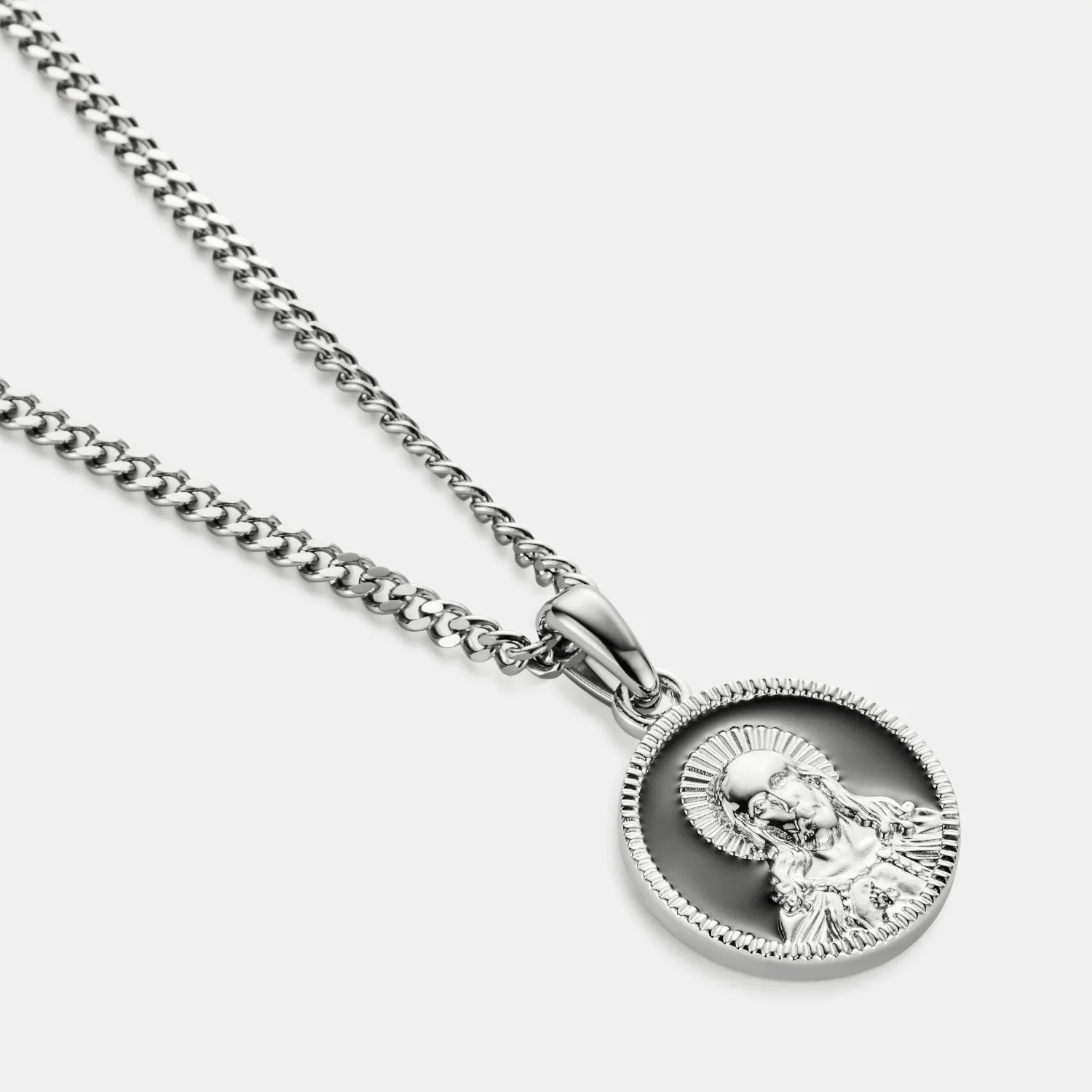 Enamel Jesus (Silver) - Image 5