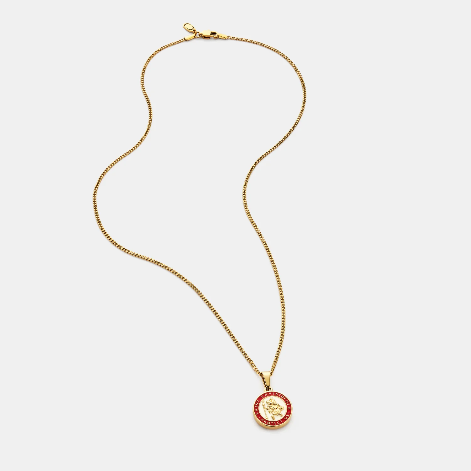 Enamel Saint Christopher (Gold) - Image 10
