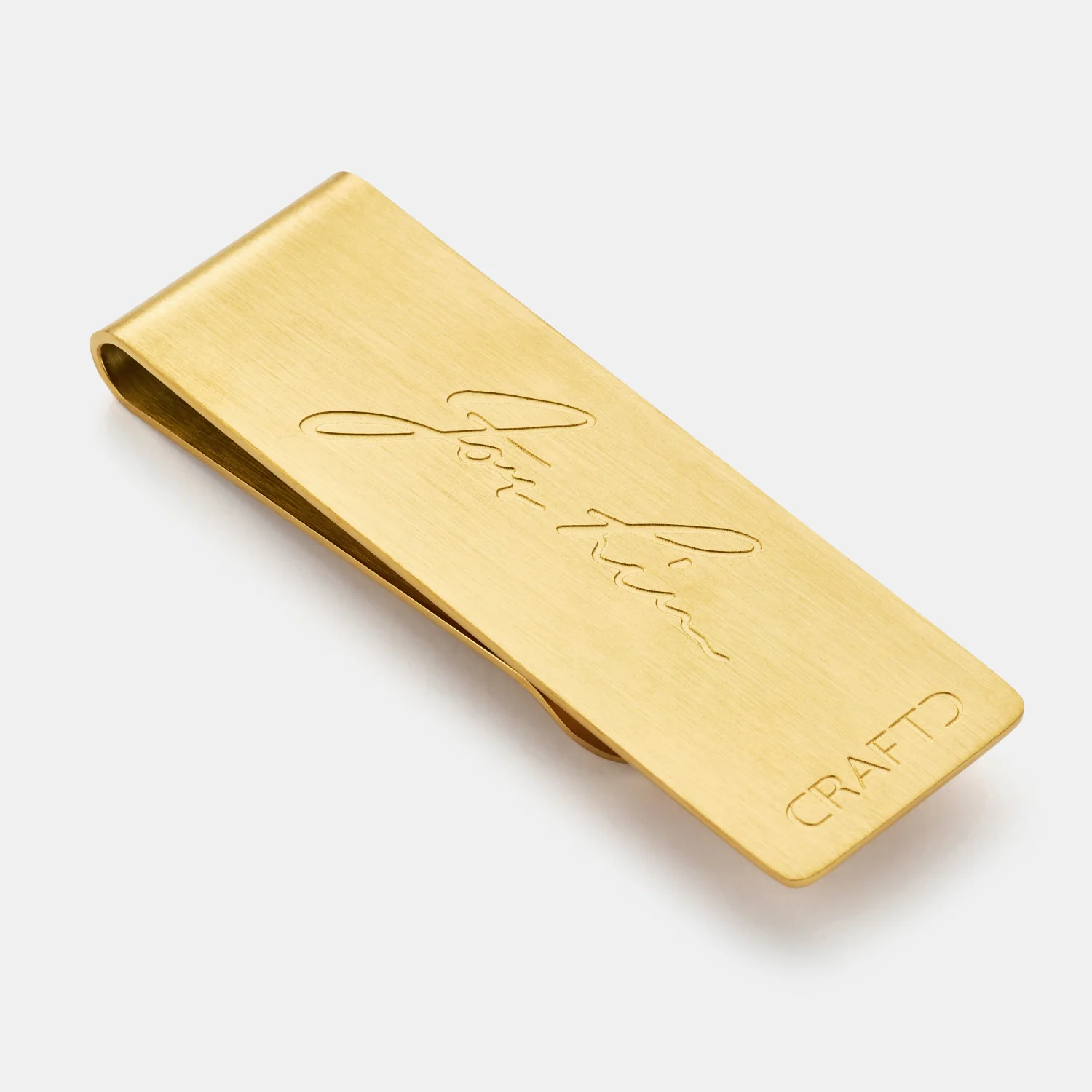 "For Him" Money Clip (Gold) - Image 3