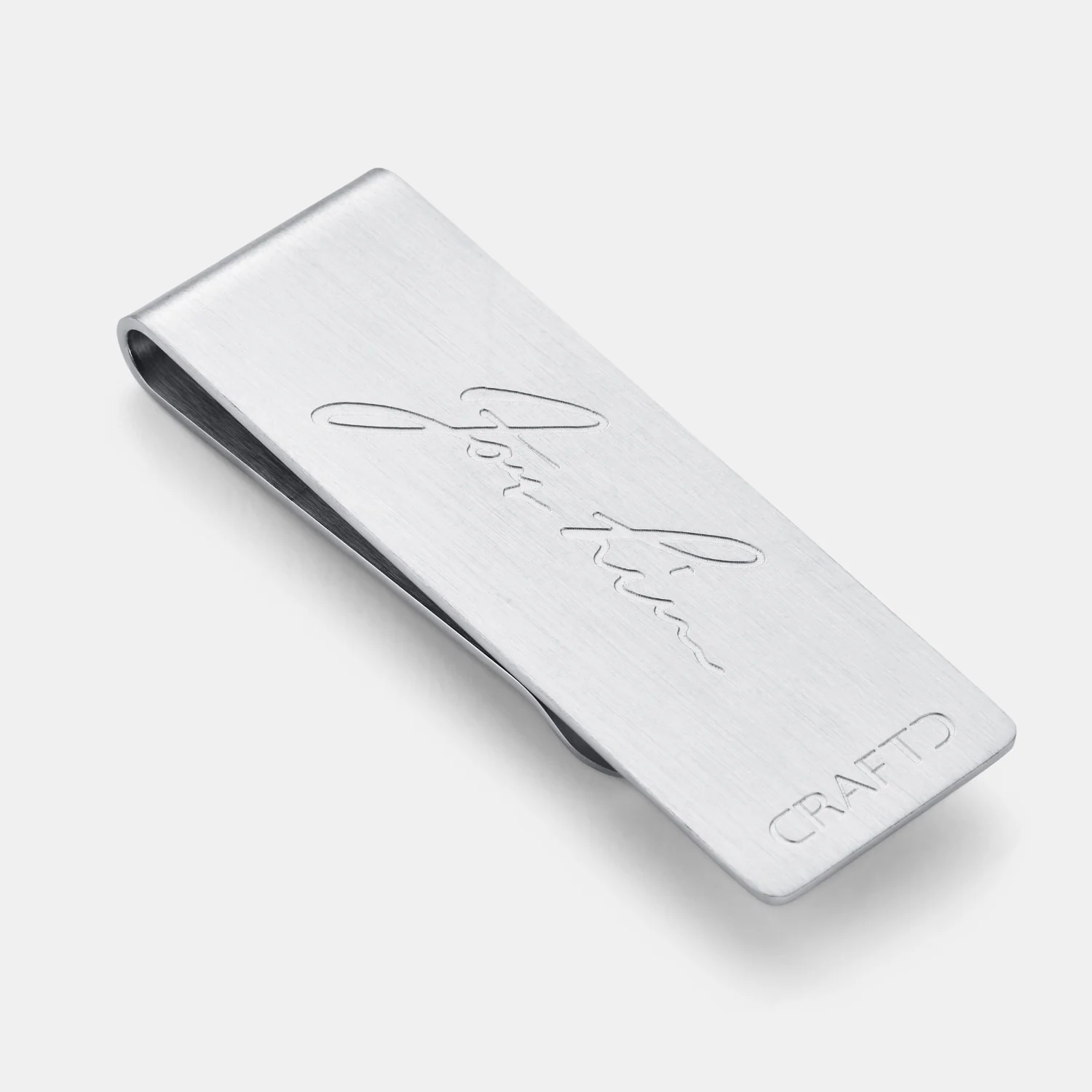 "For Him" Money Clip (Silver) - Image 3