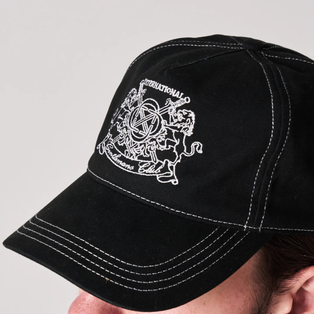 Gentlemen's Club Cap (Black) - Image 7