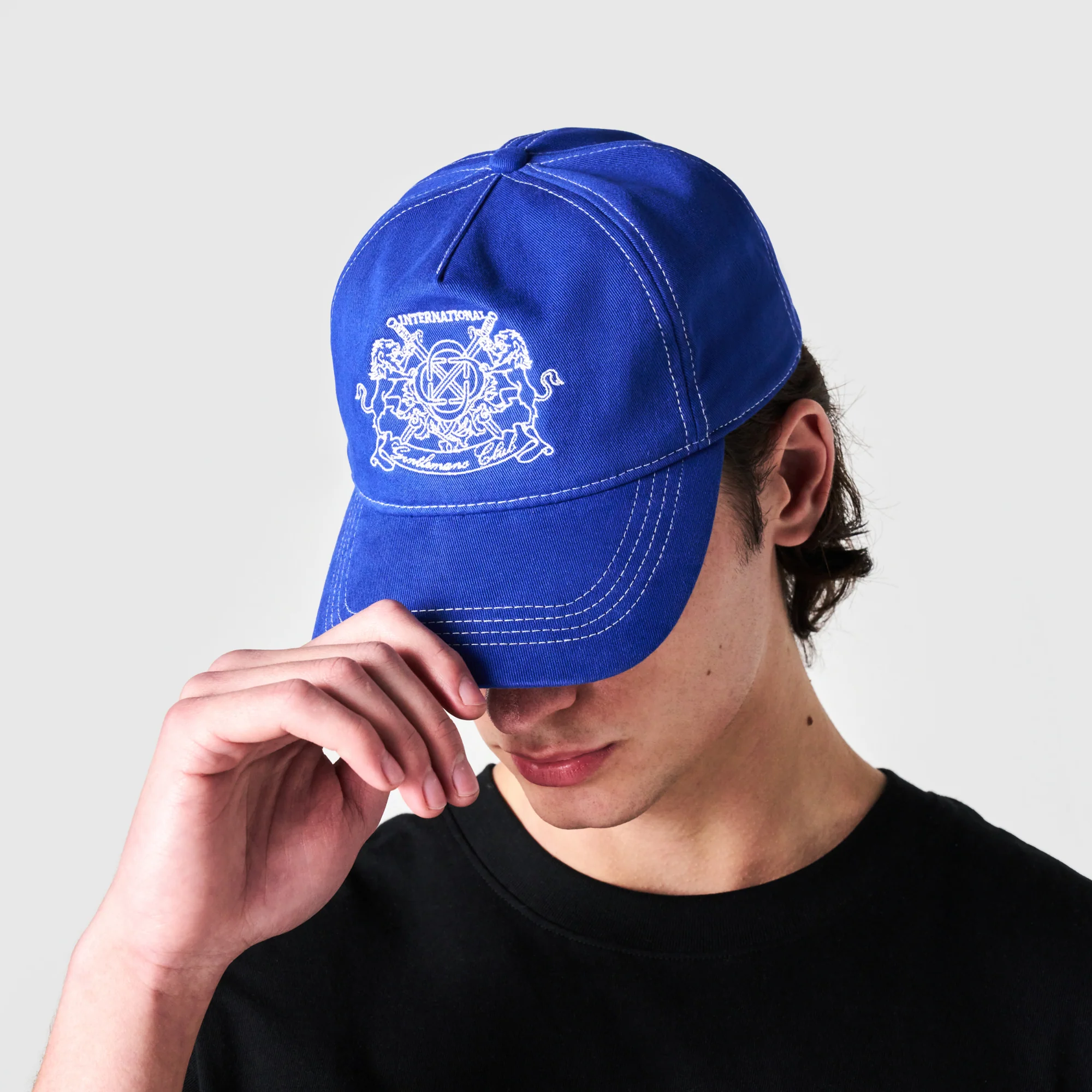 Gentlemen's Club Cap (Cobalt Blue) - Image 8